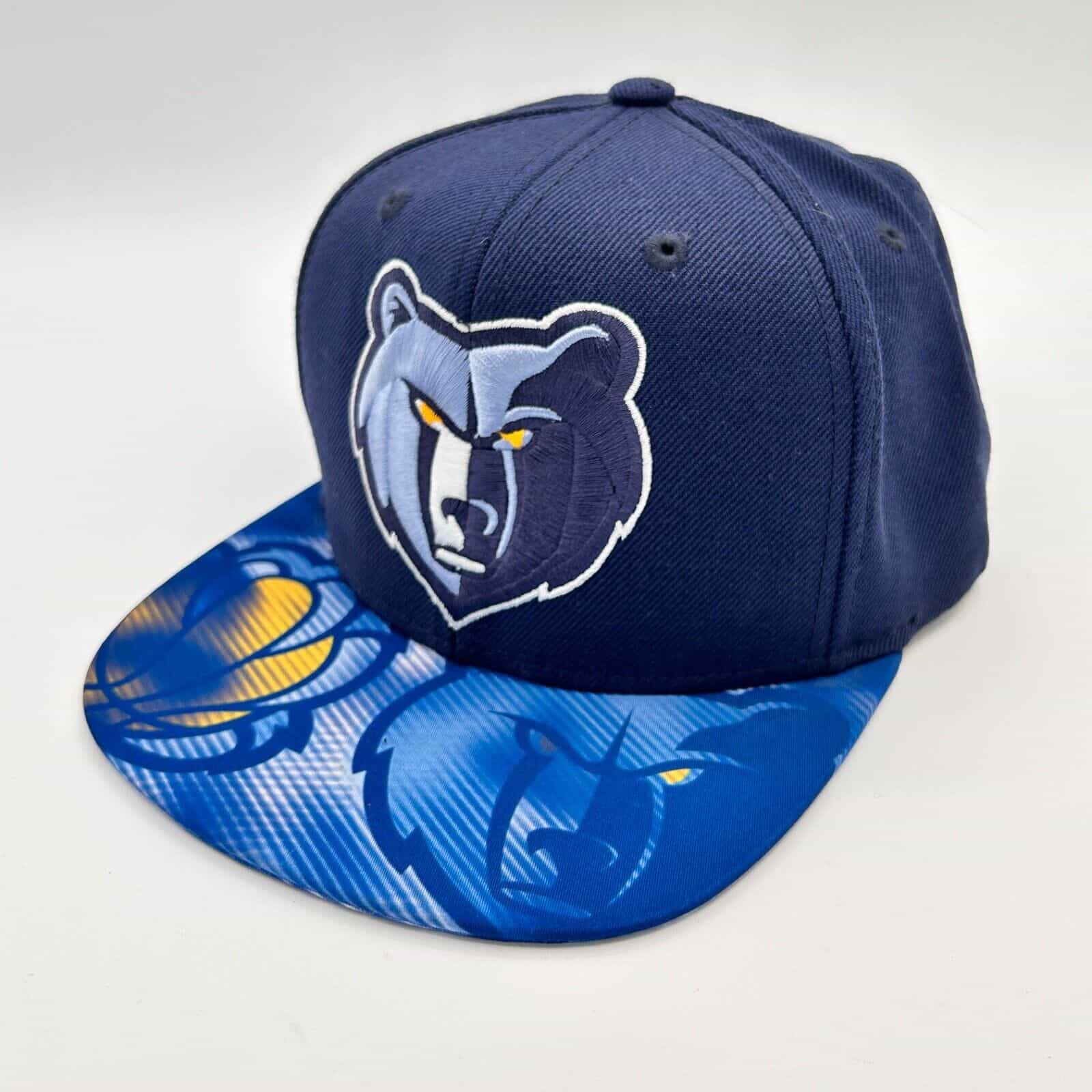 EUC adidas Memphis Grizzlies Blue Adjustable Strapback Cap
