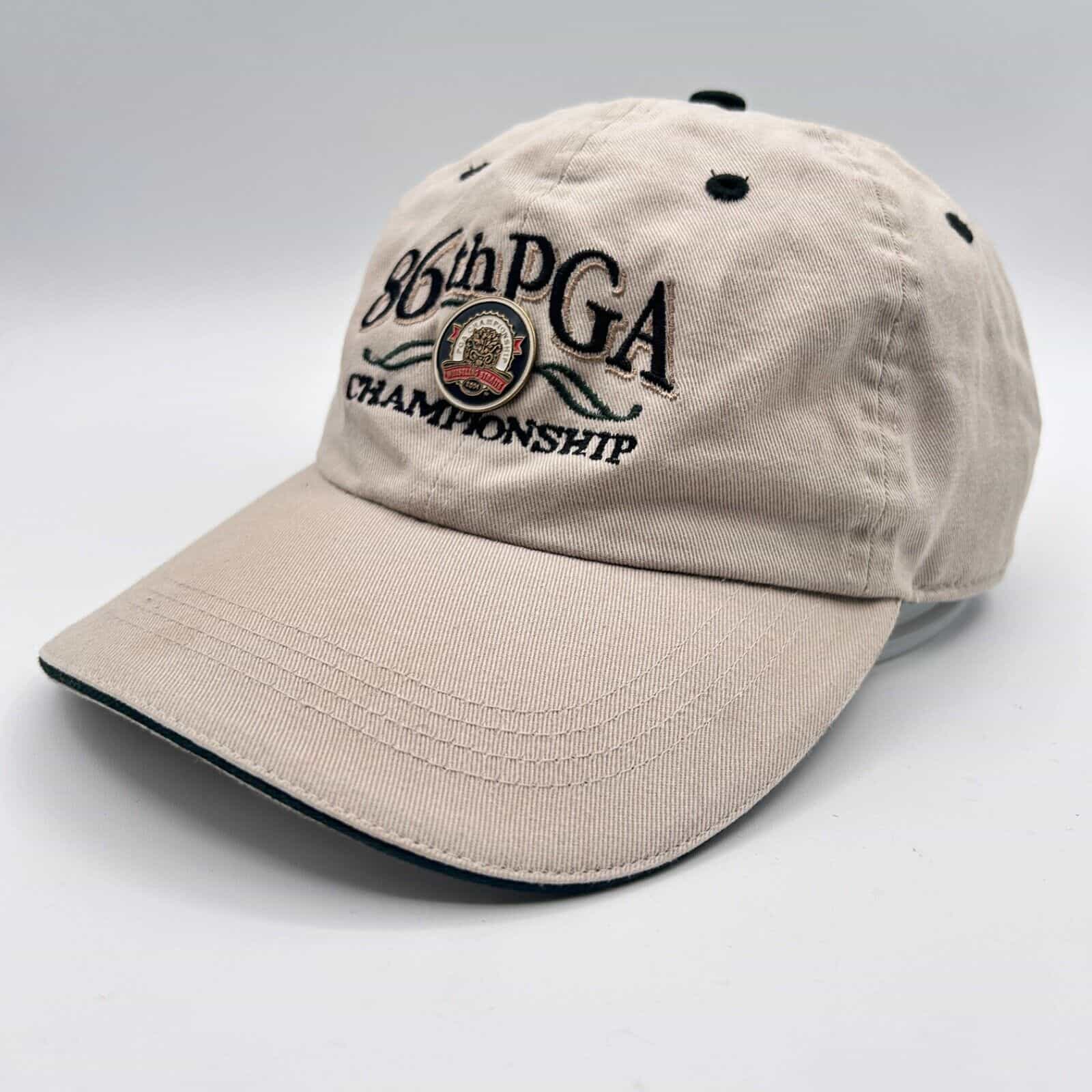 EUC Ahead Classics 86th PGA Championship Whistling Straits  Tan Adjustable Cap