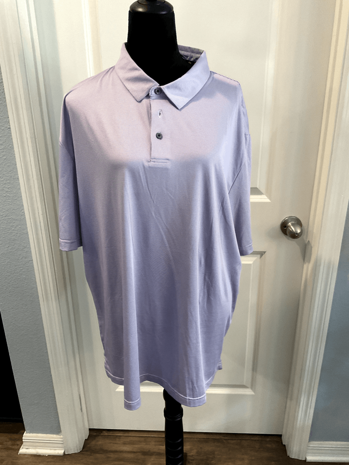 EUC Ben Hogan Striped Polo Shirt Size XXL