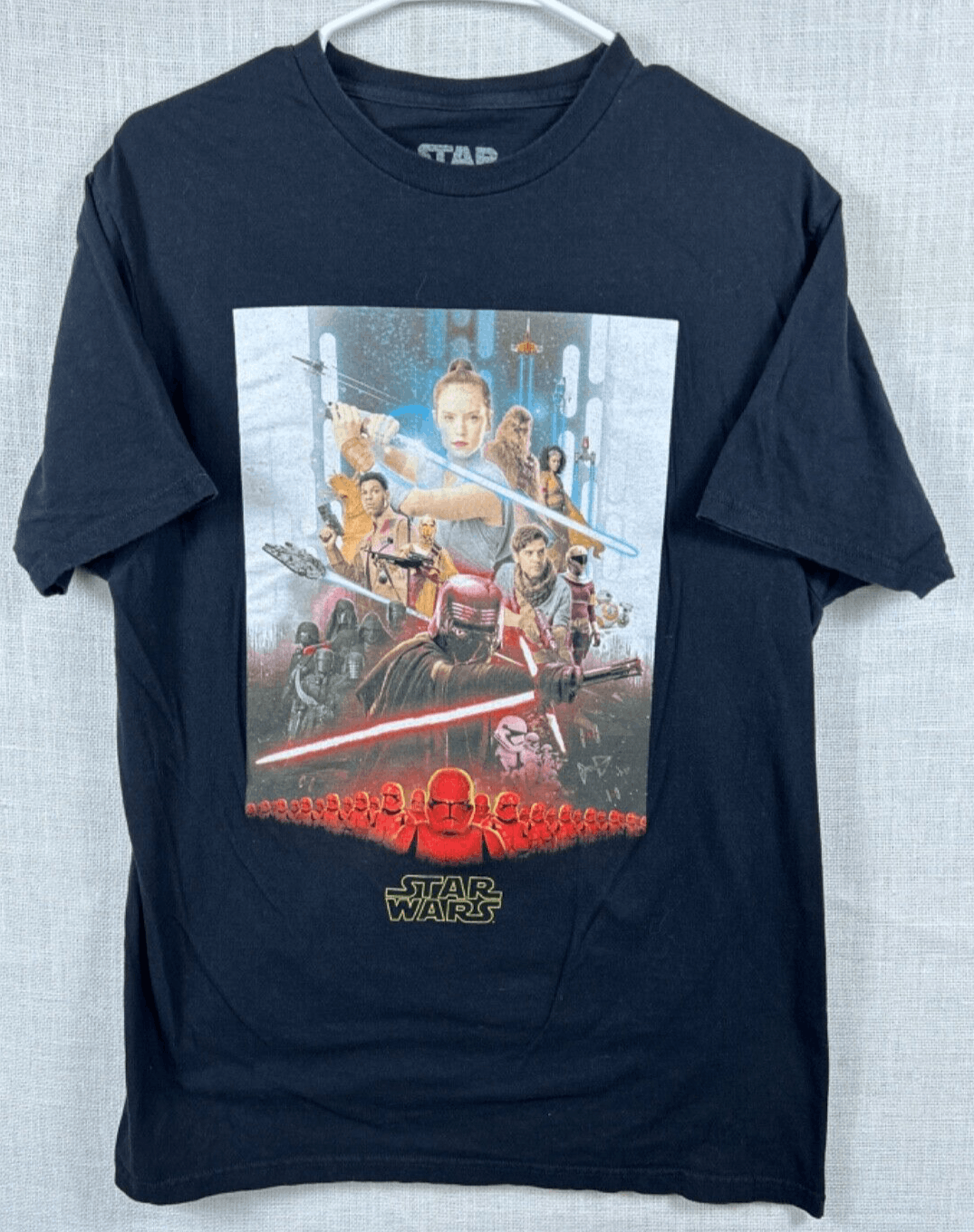 EUC Black Star Wars Our Universe T-Shirt, Large