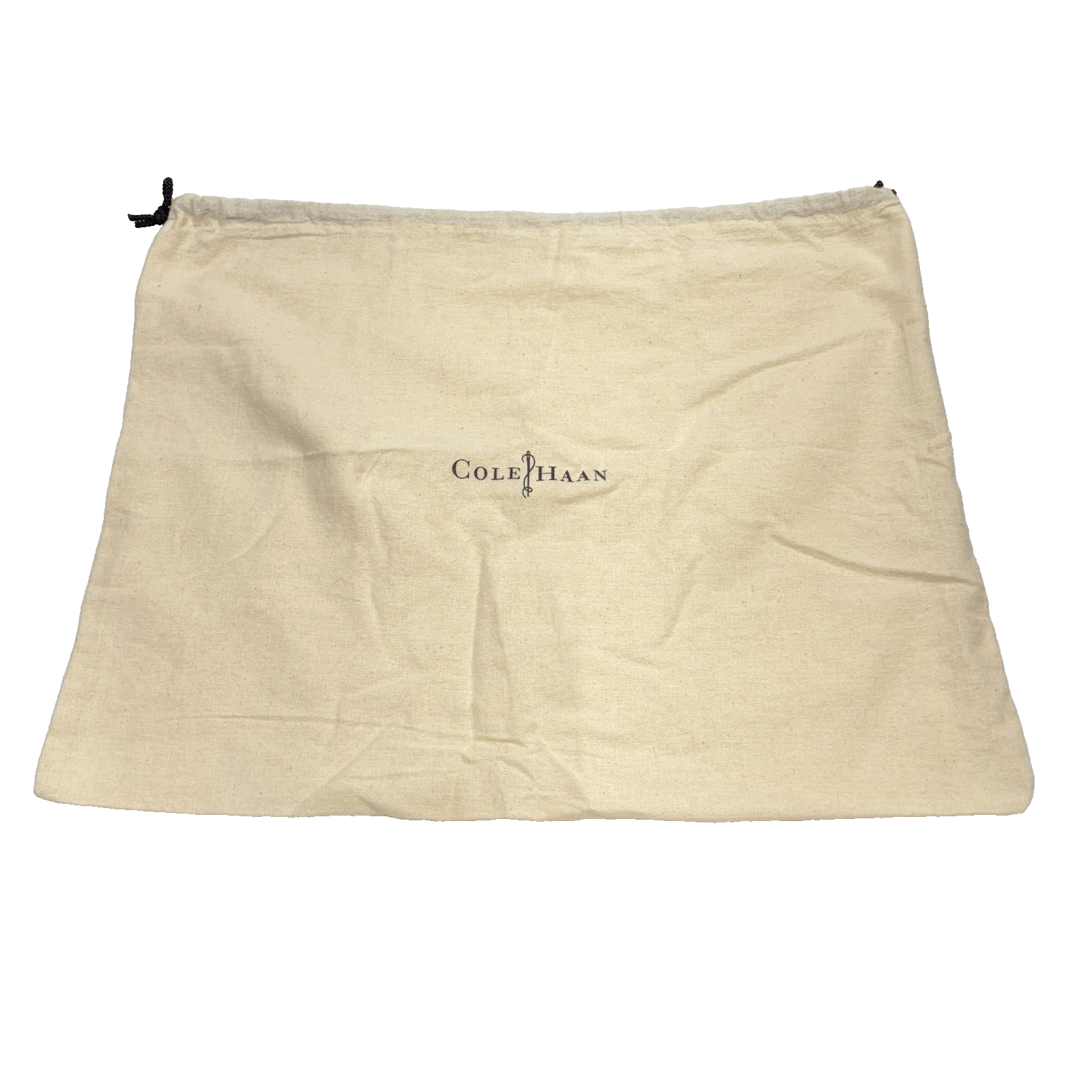 EUC Cole Haan Beige Flannel Dust Bag Storage Travel