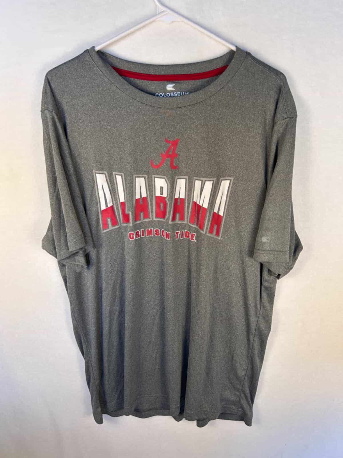 EUC Colosseum Brand University of Alabama Crimson Tide DriFit T-Shirt XL
