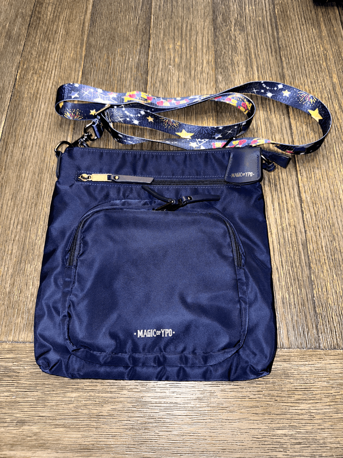 EUC Disney Abracadabra Magic of YPO Blue Unisex Cross-Body Bag