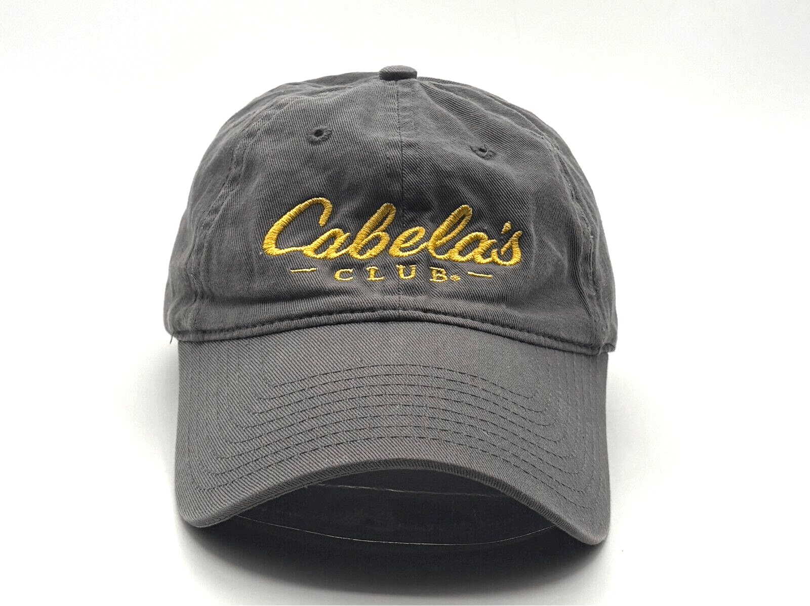 EUC Gray Cabela's Club Adjustable Cap
