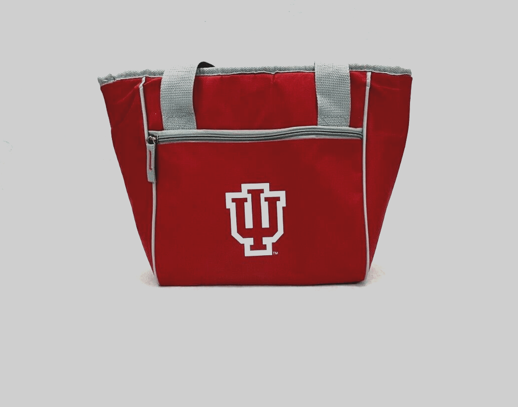 EUC LogoBrands Indiana Hoosiers 16 Can Cooler Tote Red