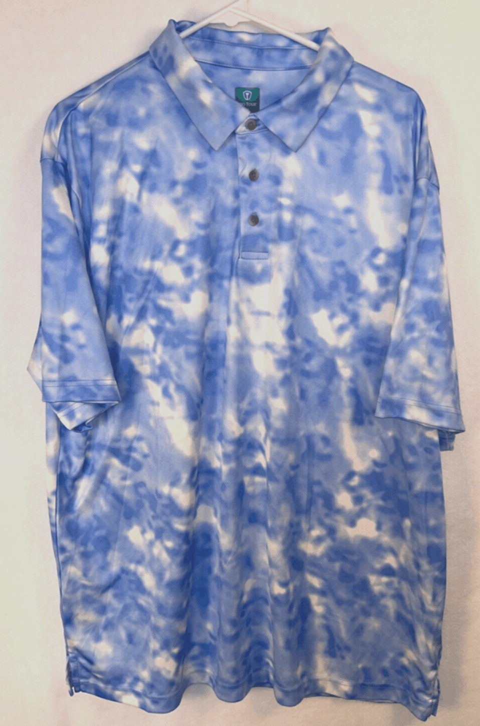 EUC Men's PRO TOUR CoolPlay Golf Polo Shirt Size XL Blue Beach