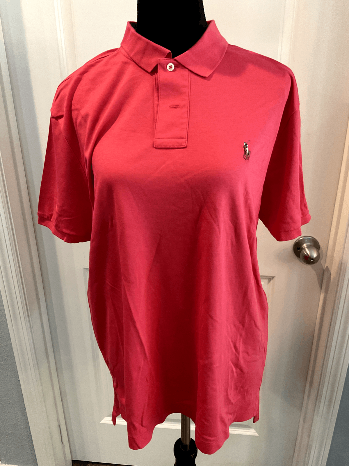 EUC Polo Ralph Lauren Red Polo, Size L