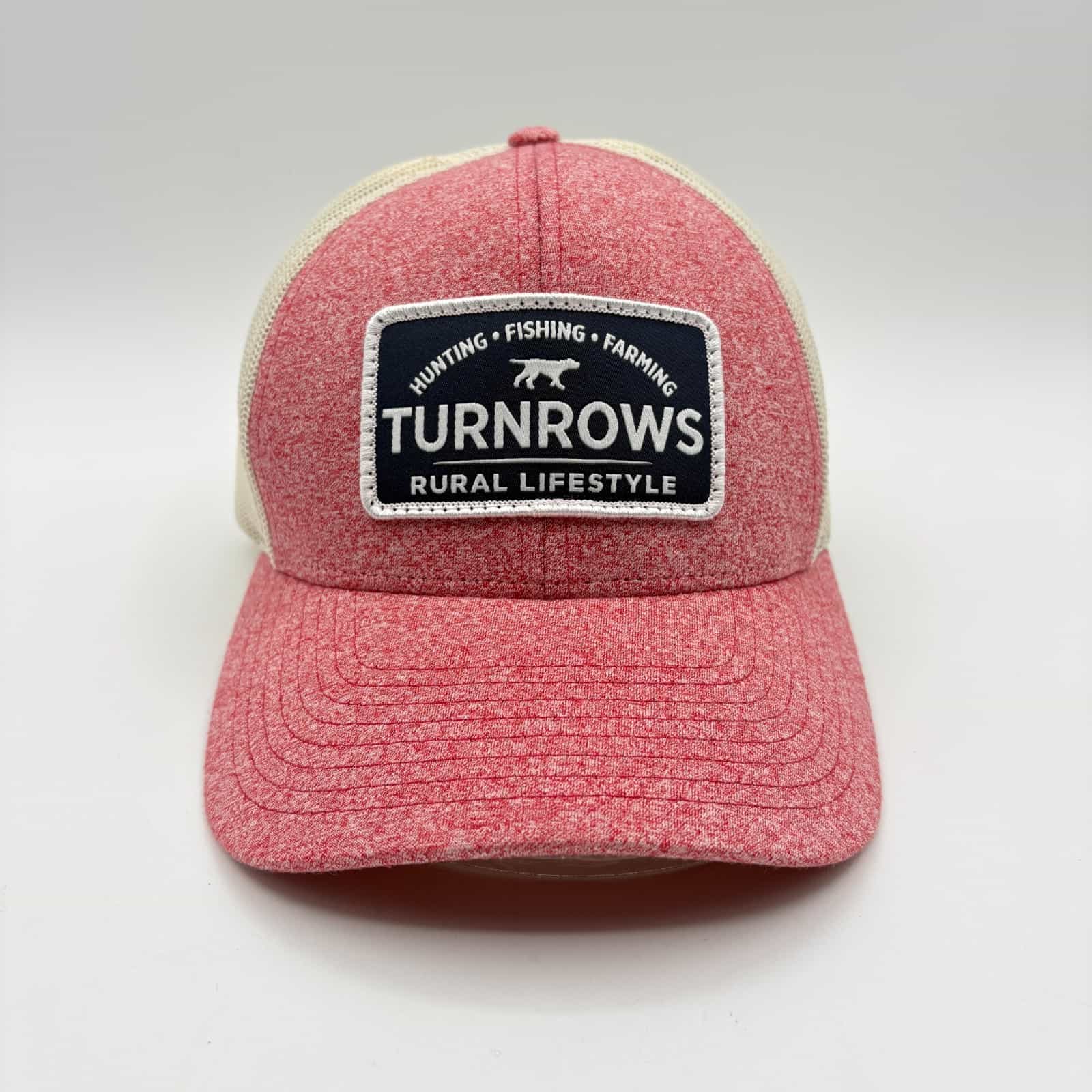 EUC Turnrows Rural Lifestyle Richardson 115CH MD/LG Mesh Trucker Snapback Cap