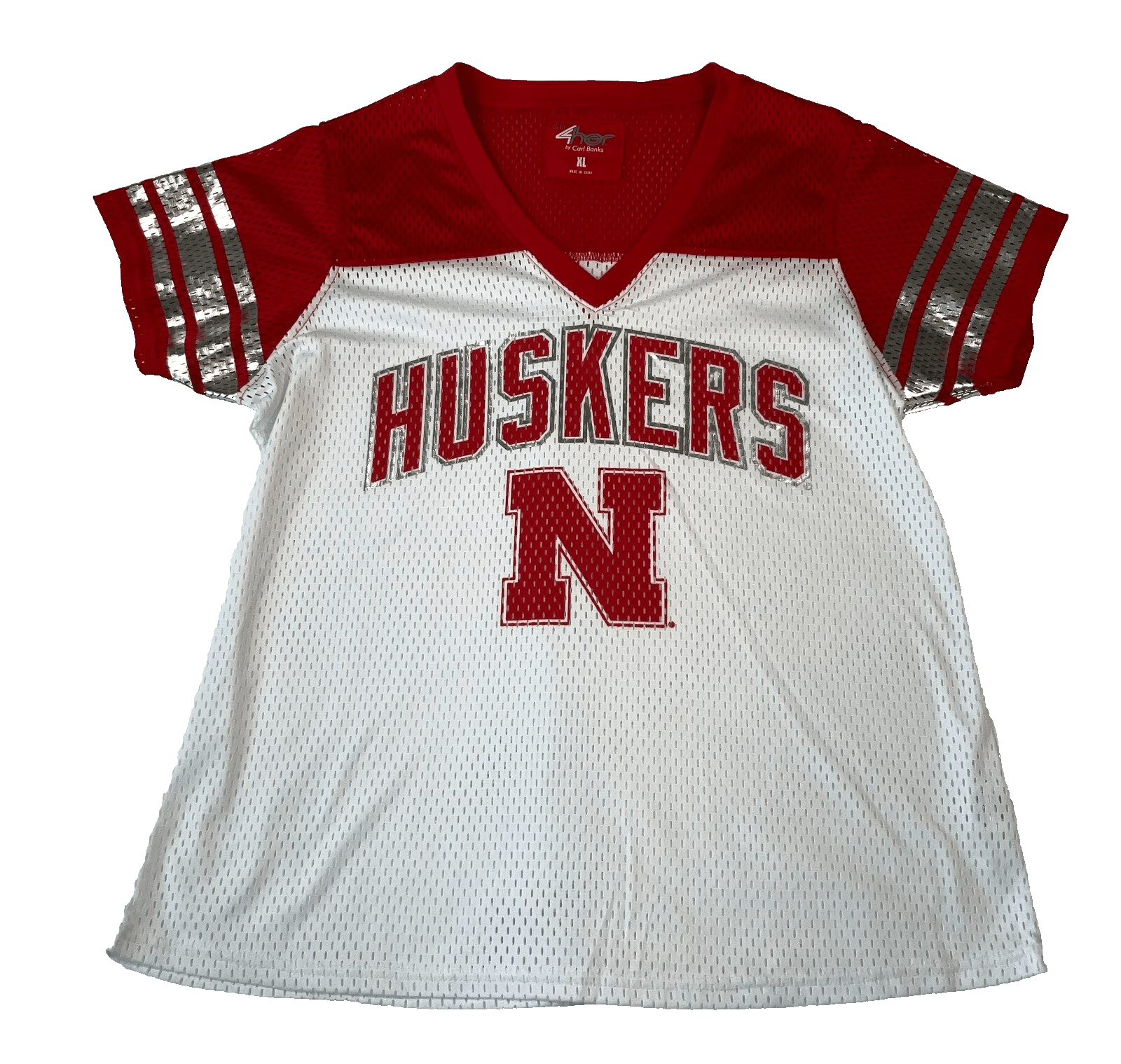 G III 4Her by Carl Banks Women's Nebraska 'Huskers' Fan Jersey XL