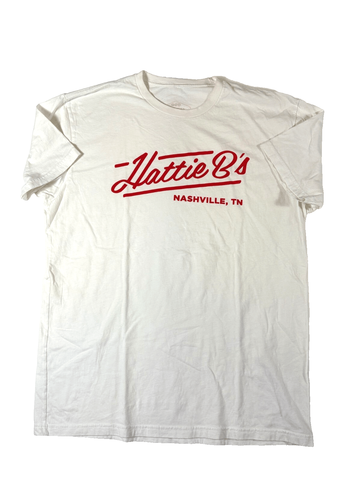 Hattie B's T-Shirt Hot Chicken Restaurant Nashville TN White XL