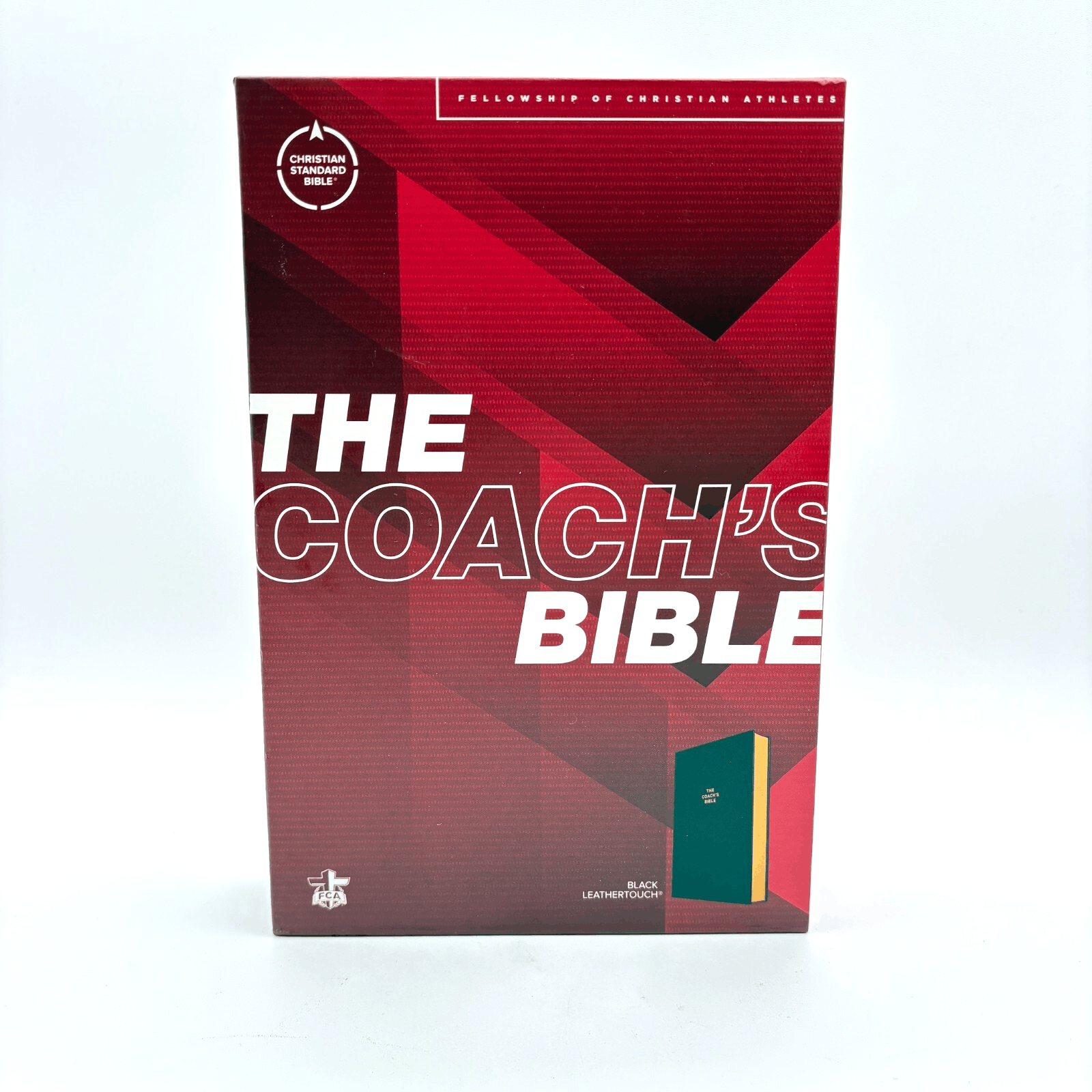 Holman FCA 'The Coach's Bible' Christian Standard Bible Leather Touch Cover