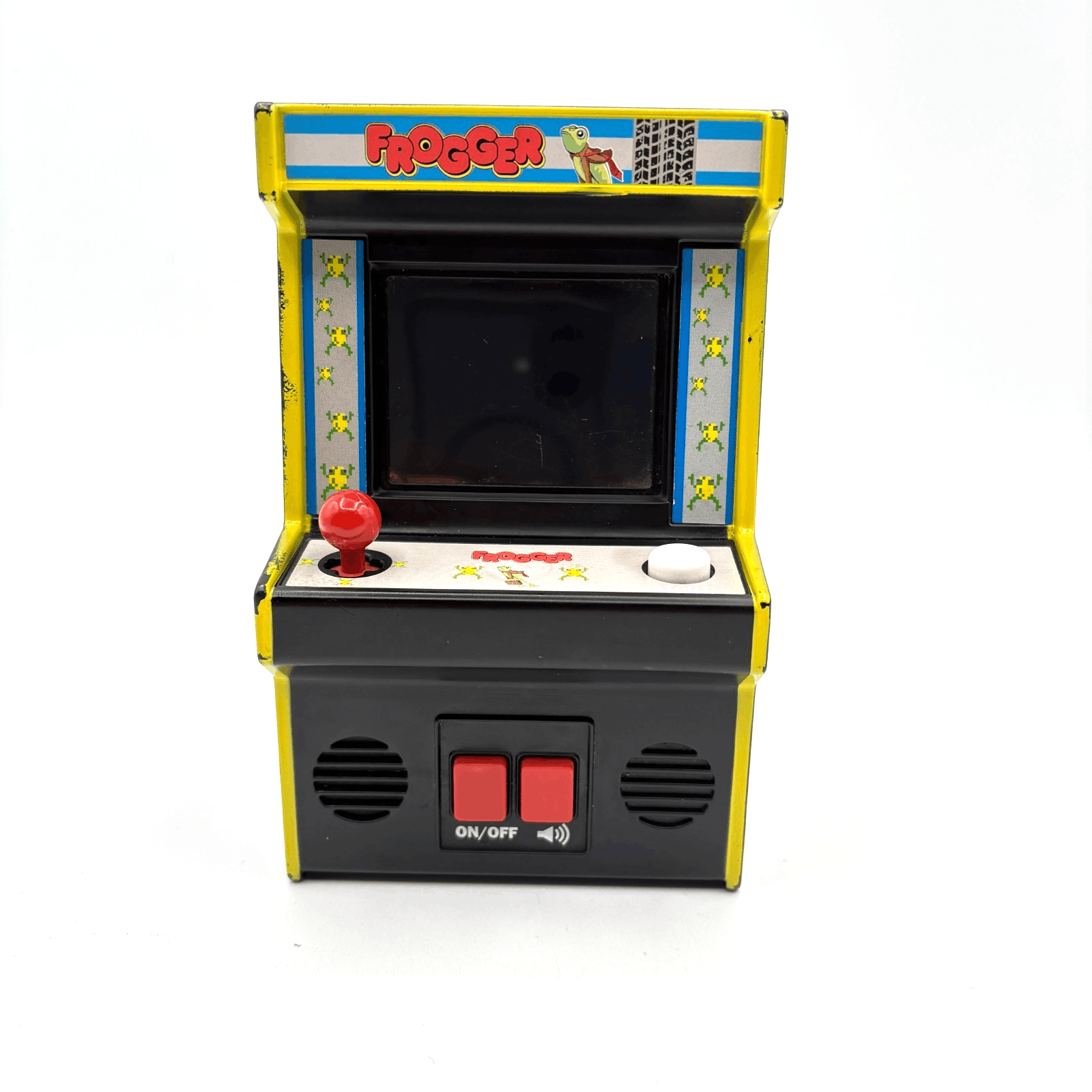 Konami 'Frogger' Mini Tabletop Arcade LCD Handheld Video Game - Tested!