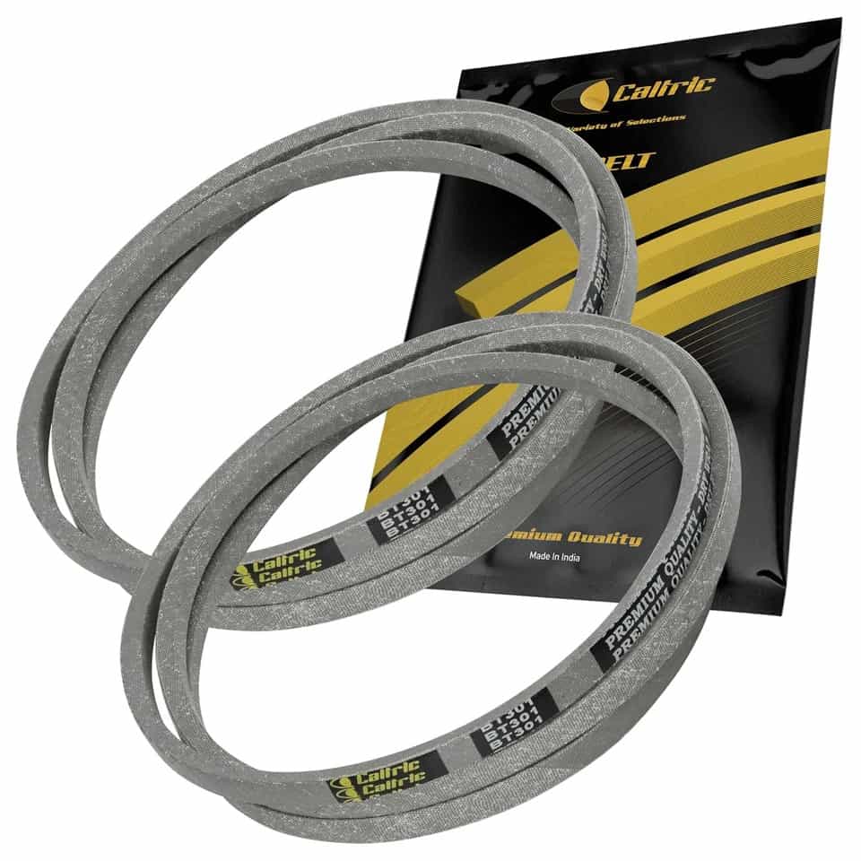 Lot of 2 Caltric BT301 Transmission Drive Belt John Deere S Series 100 - 240