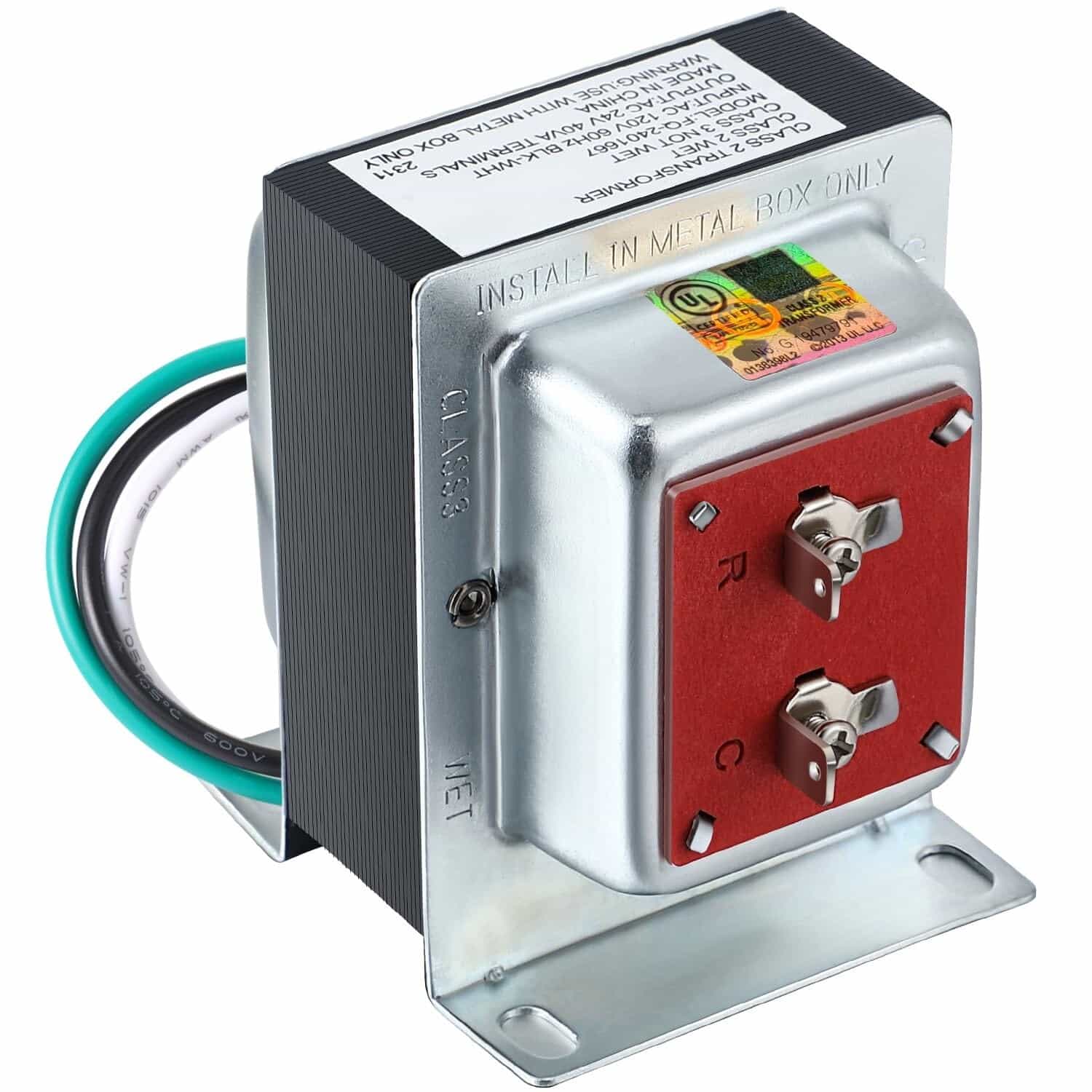 Maxdot Doorbell Transformer 24V 40VA Compatible with Ring Wired Video Doorbell