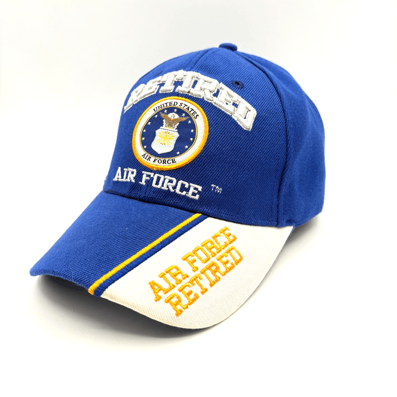 Medals Of America Brand Retired Air Force Blue Adjustable Cap