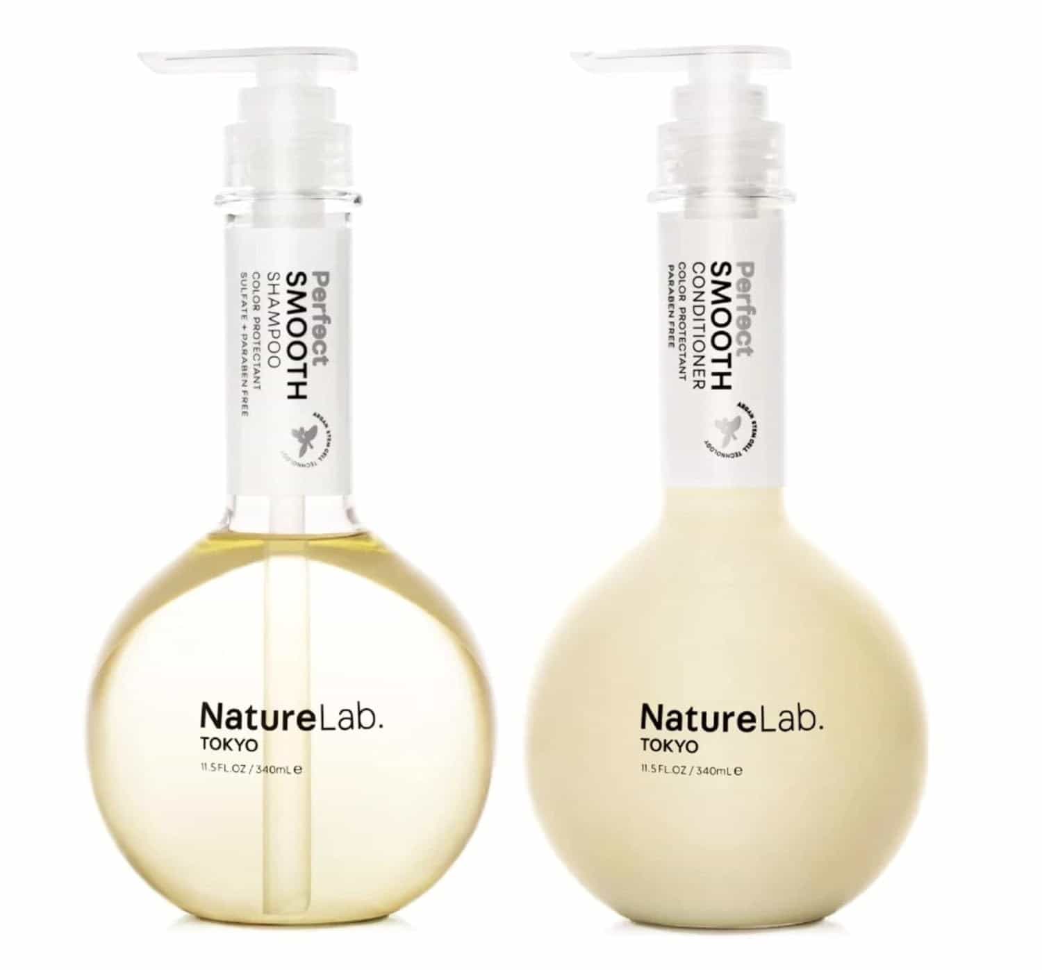 Nature Lab Tokyo Perfect Smooth Shampoo & Conditioner 2 Pack 11.5 oz Each
