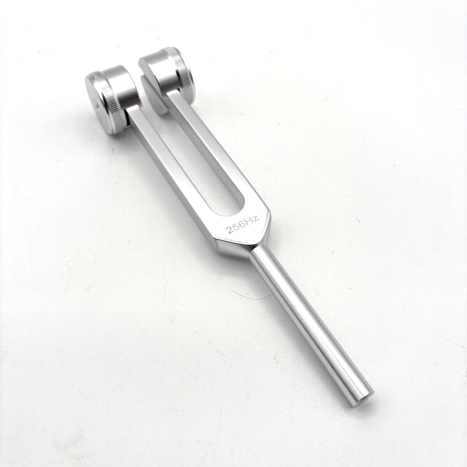New 256 Hz Medical-Grade Tuning Fork Instrument with Fixed Weights, Non-Magnetic