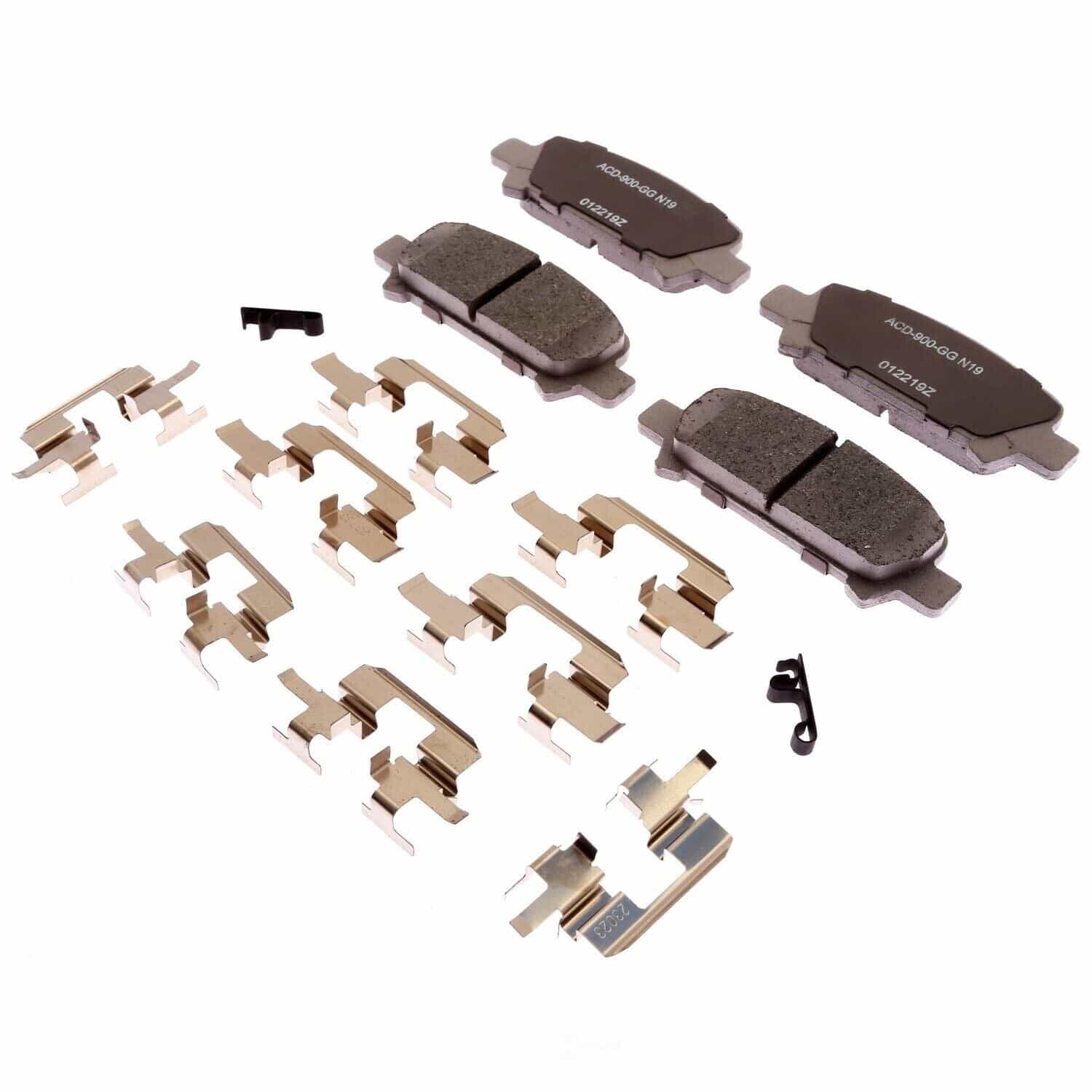 New AC Delco 14D770CHF1 Disc Brake Pad Set, GM 19387631