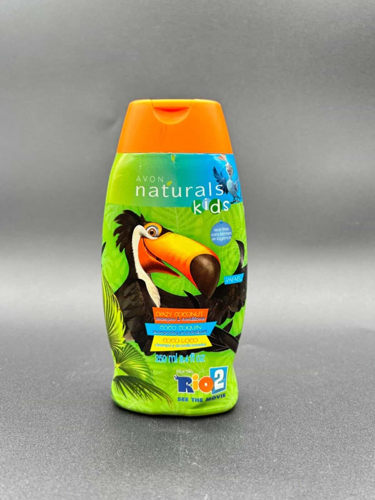 New Avon Naturals Kids Shampoo & Conditioner Crazy Coconut 8.4 oz