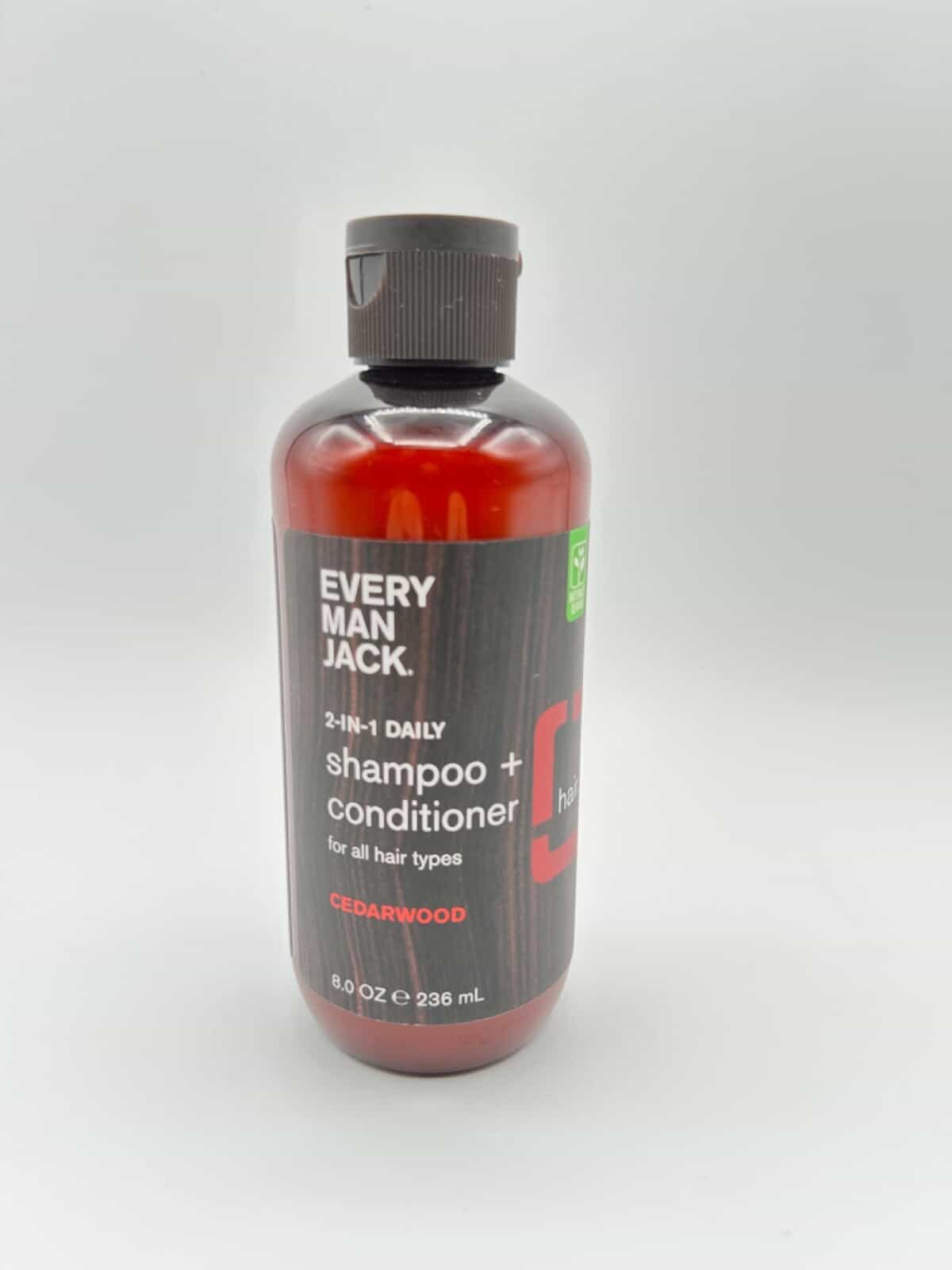 New Every Man Jack 2 In 1 Shampoo + Conditioner Cedarwood 8oz