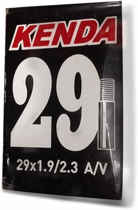 New Genuine Kenda Bike Tube Size, 29x1.9/2.3 A/V Schrader Valve