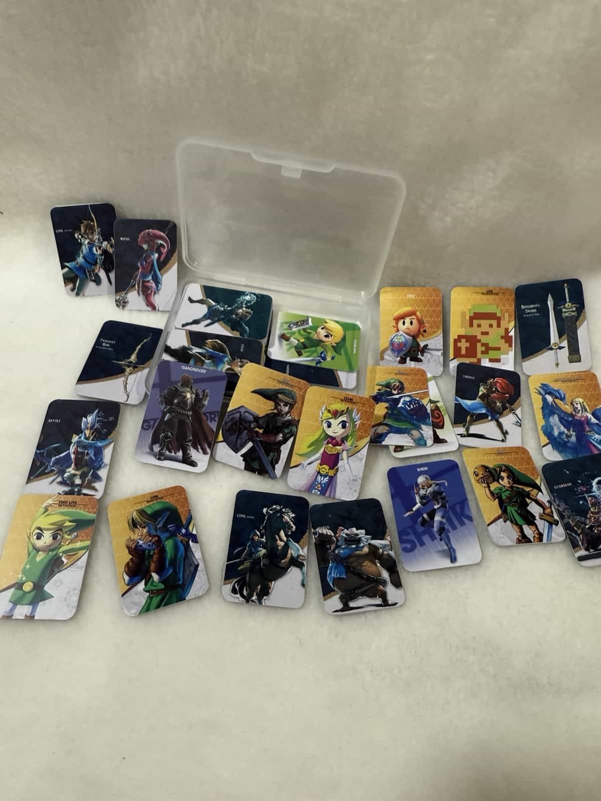 New Link Tears Of …38pcs NFC  Mini Card Switch Game Cards With Case