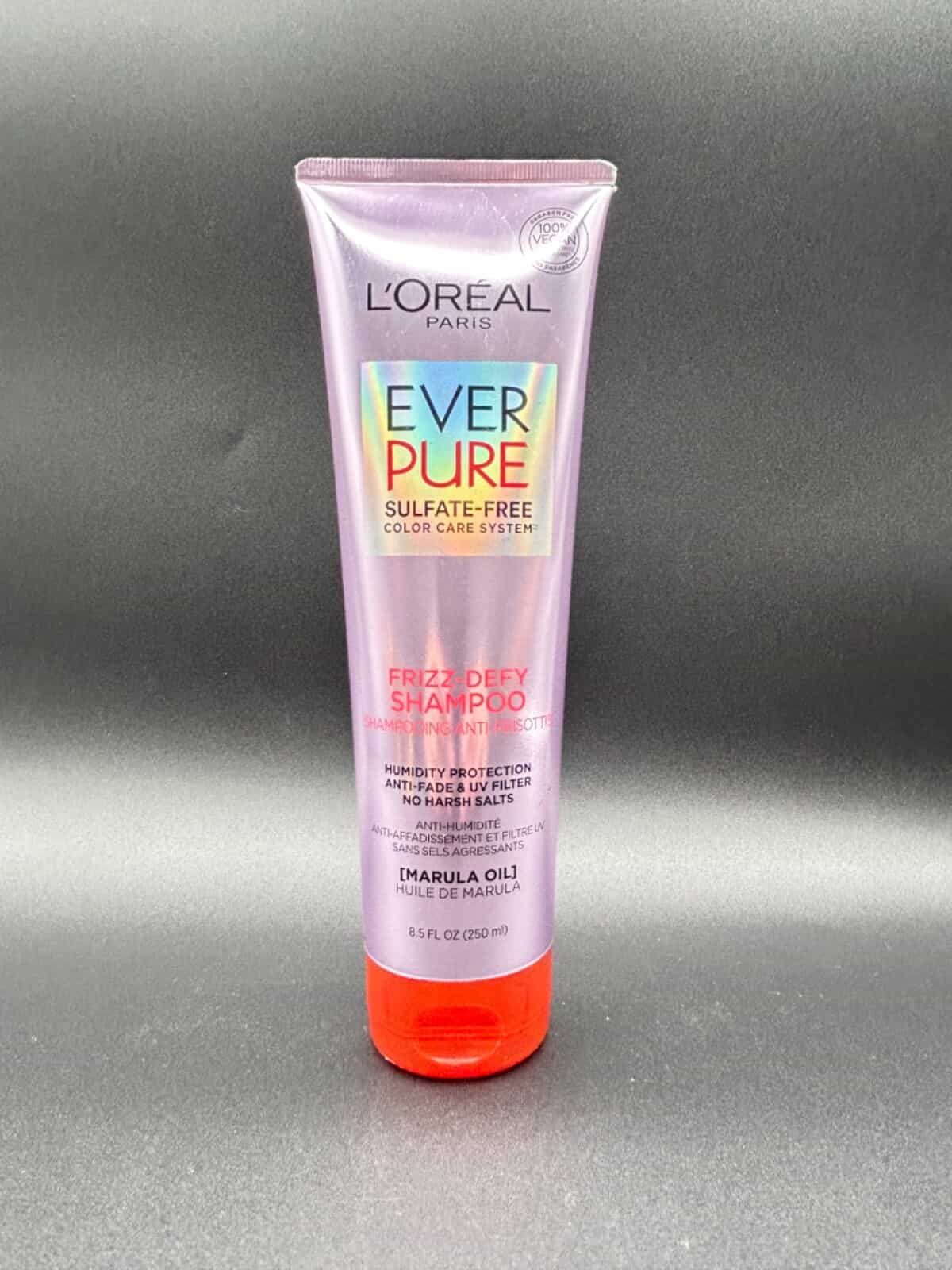 New L'Oreal Paris Ever Pure Frizz-Defy Shampoo Marula Oil 8.5oz