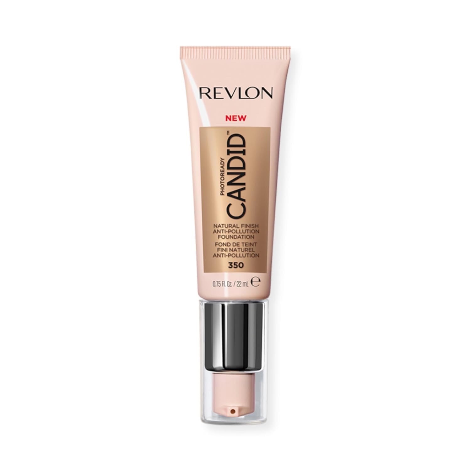 NEW, Lot of 3, Revlon PhotoReady Candid Foundation 350 Natural Tan, .75 oz