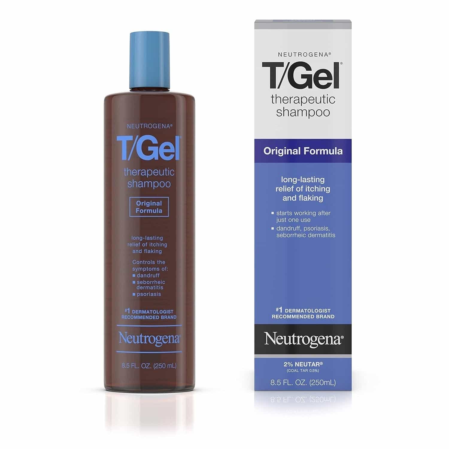 New Neutrogena T/Gel Original Formula Therapeutic Shampoo 8.5oz/250ml