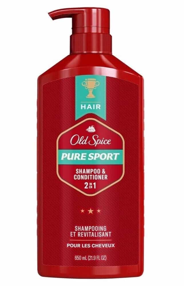 New Old Spice Pure Sport 2-in-1 Shampoo + Conditioner, 21.9 oz