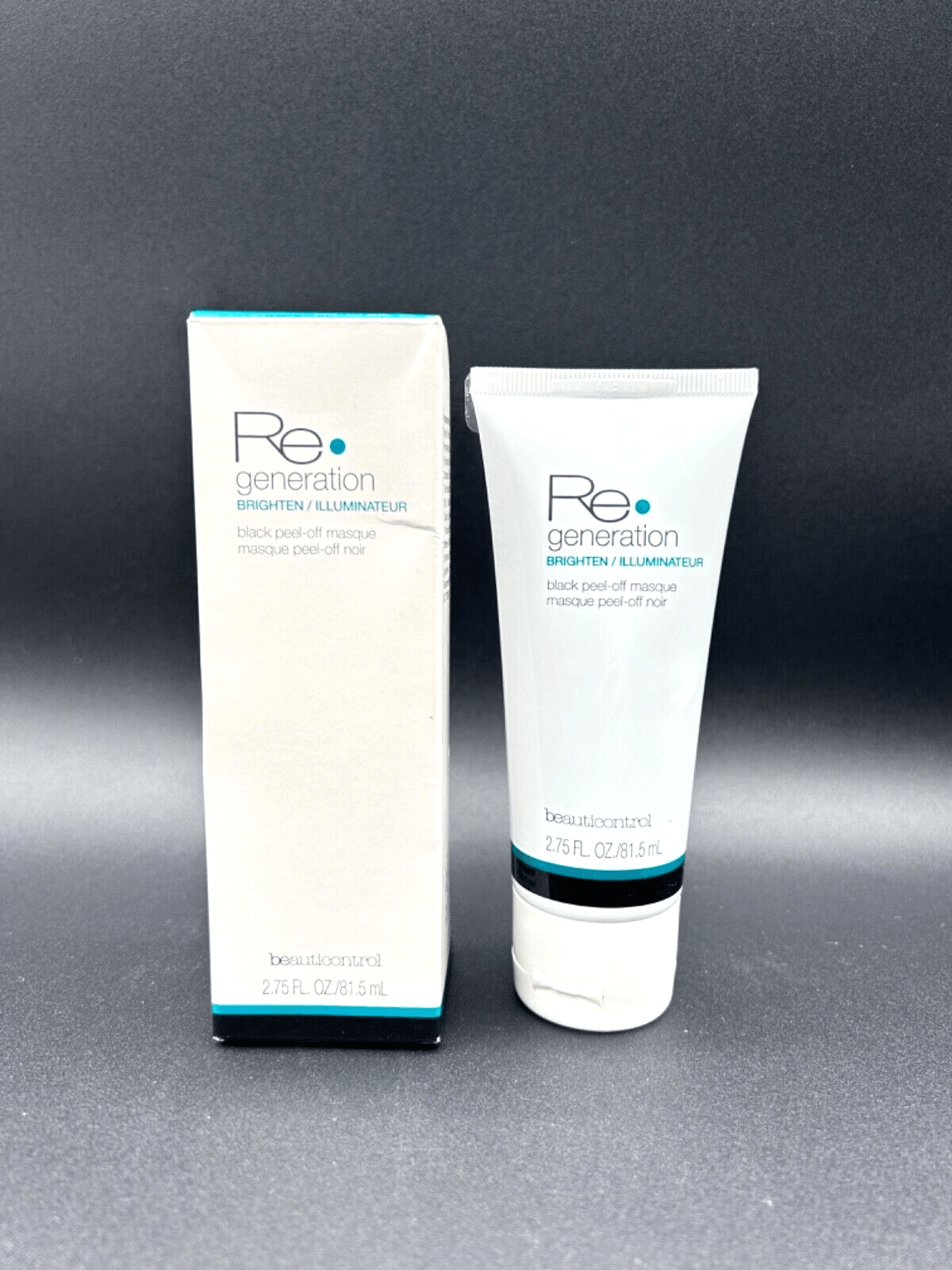 New, Sealed, Beauticontrol Regeneration Brighten Black Peel Off Masque 2.75 oz