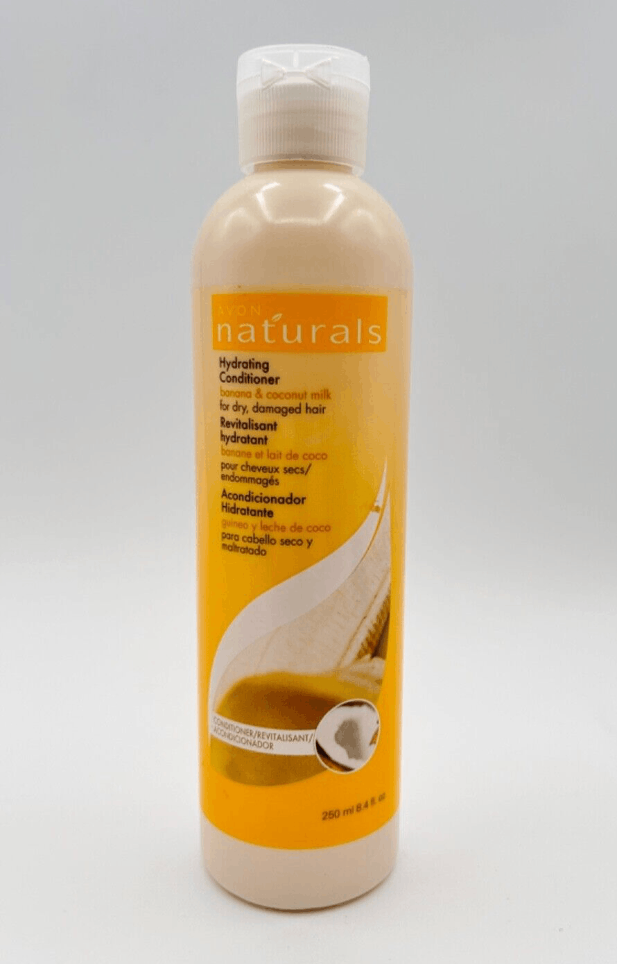 New Sealed New Avon Naturals Hydrating Conditioner Banana & Coconut Milk 8.4 oz