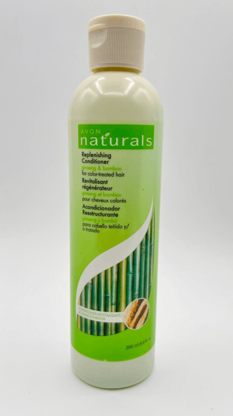 New Sealed New Avon Naturals Replenishing Conditioner Ginseng & Bamboo 8.4 oz