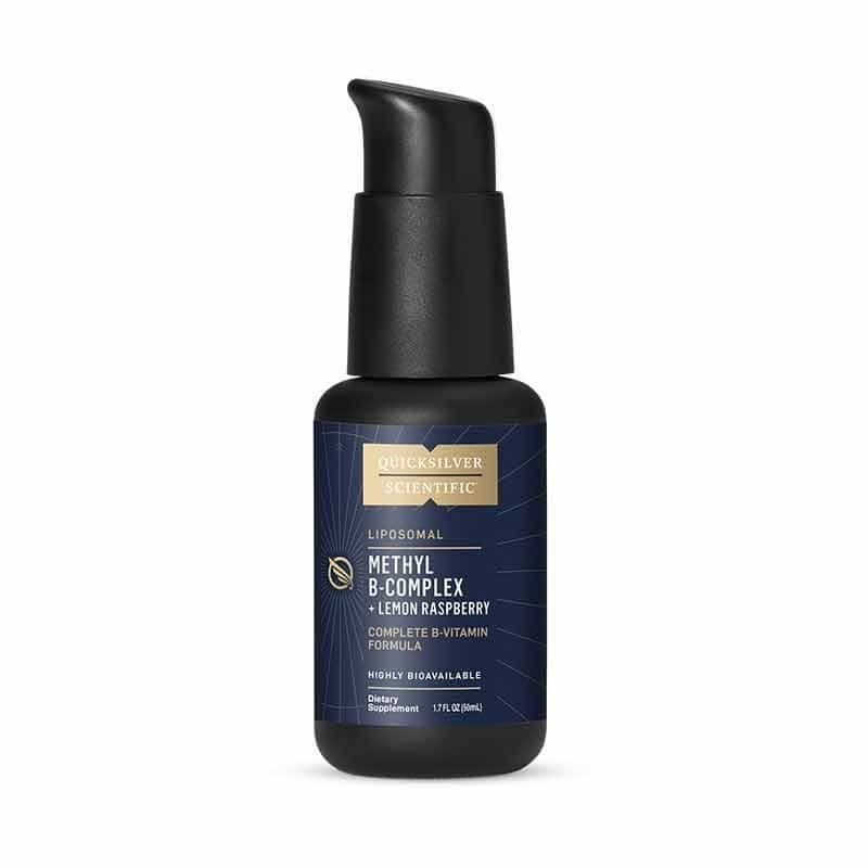 New Sealed Quicksilver Scientific Methyl B-Complex + Lemon Raspberry 1.7oz