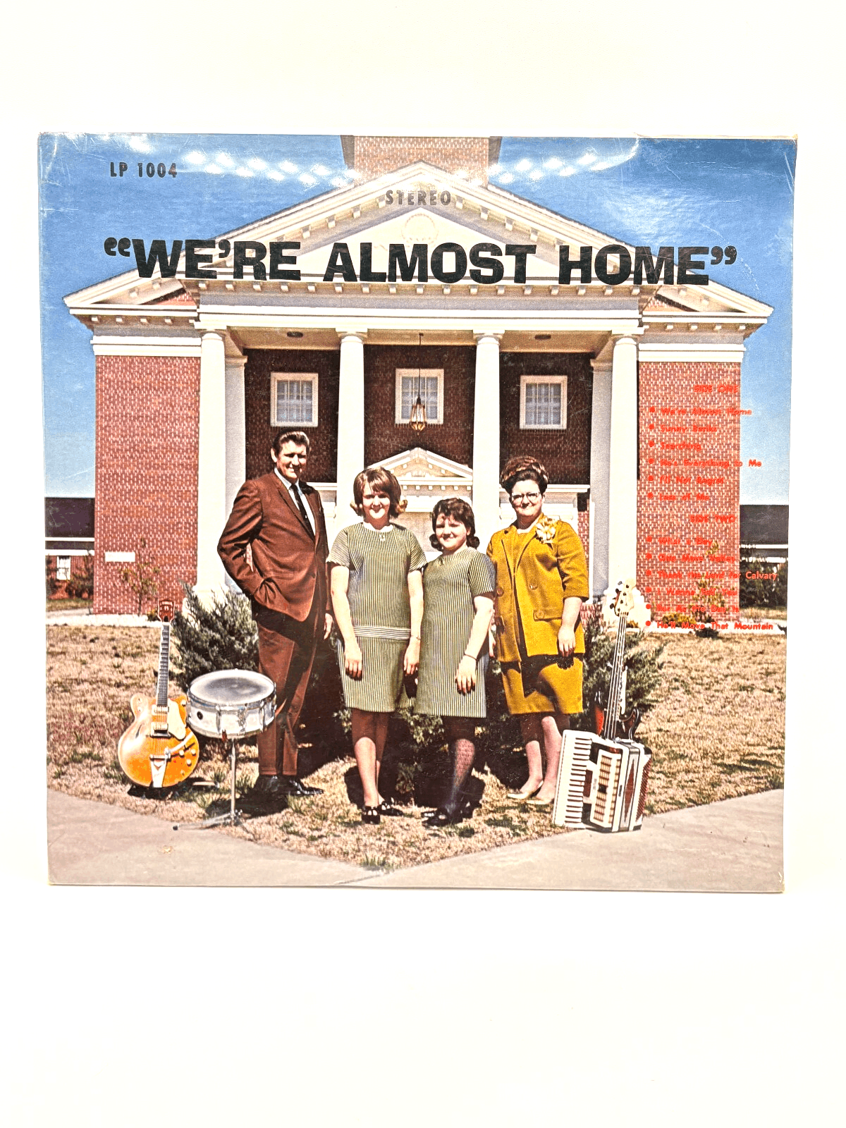 New Sealed Reverand Charles Ogdon & Family 'We're Almost Home' LP 1004