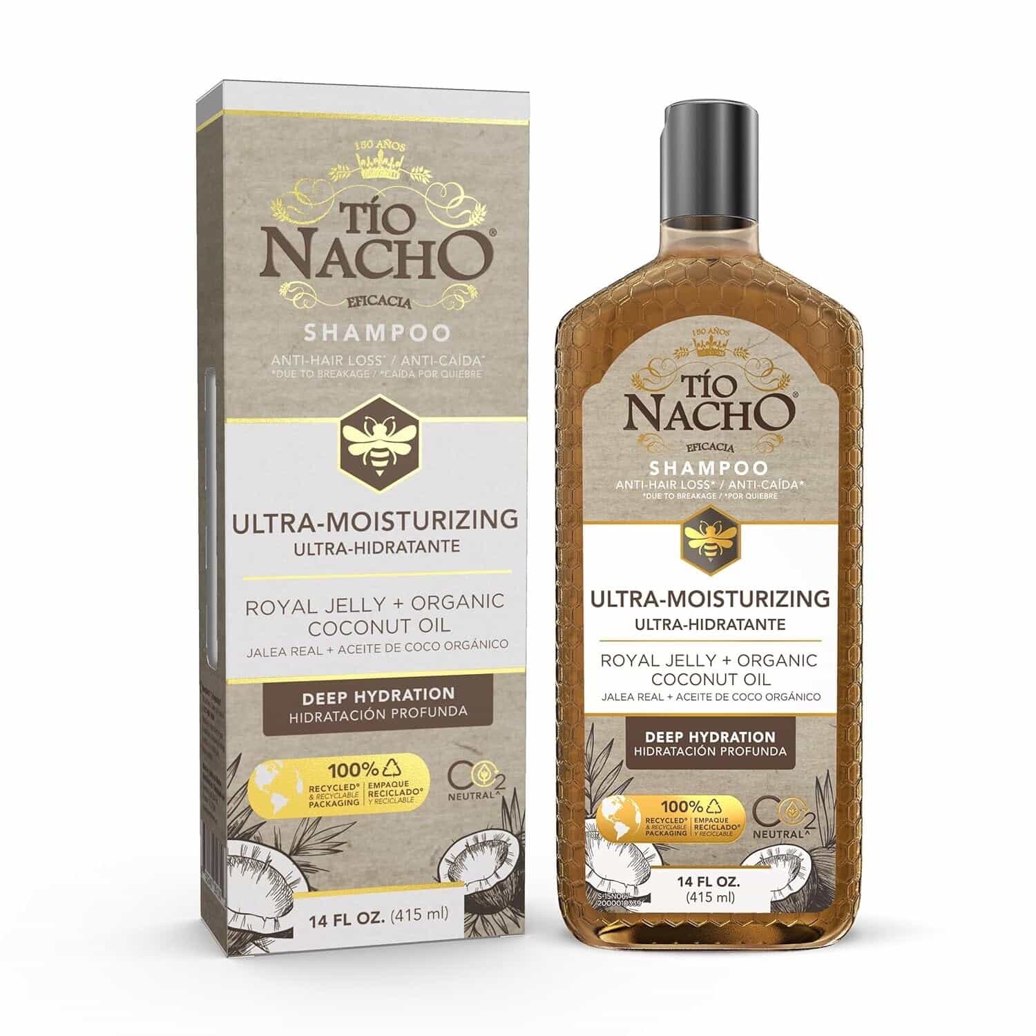 New Tio Nacho Ultra-Moisturizing Deep Hydration Shampoo 14 oz