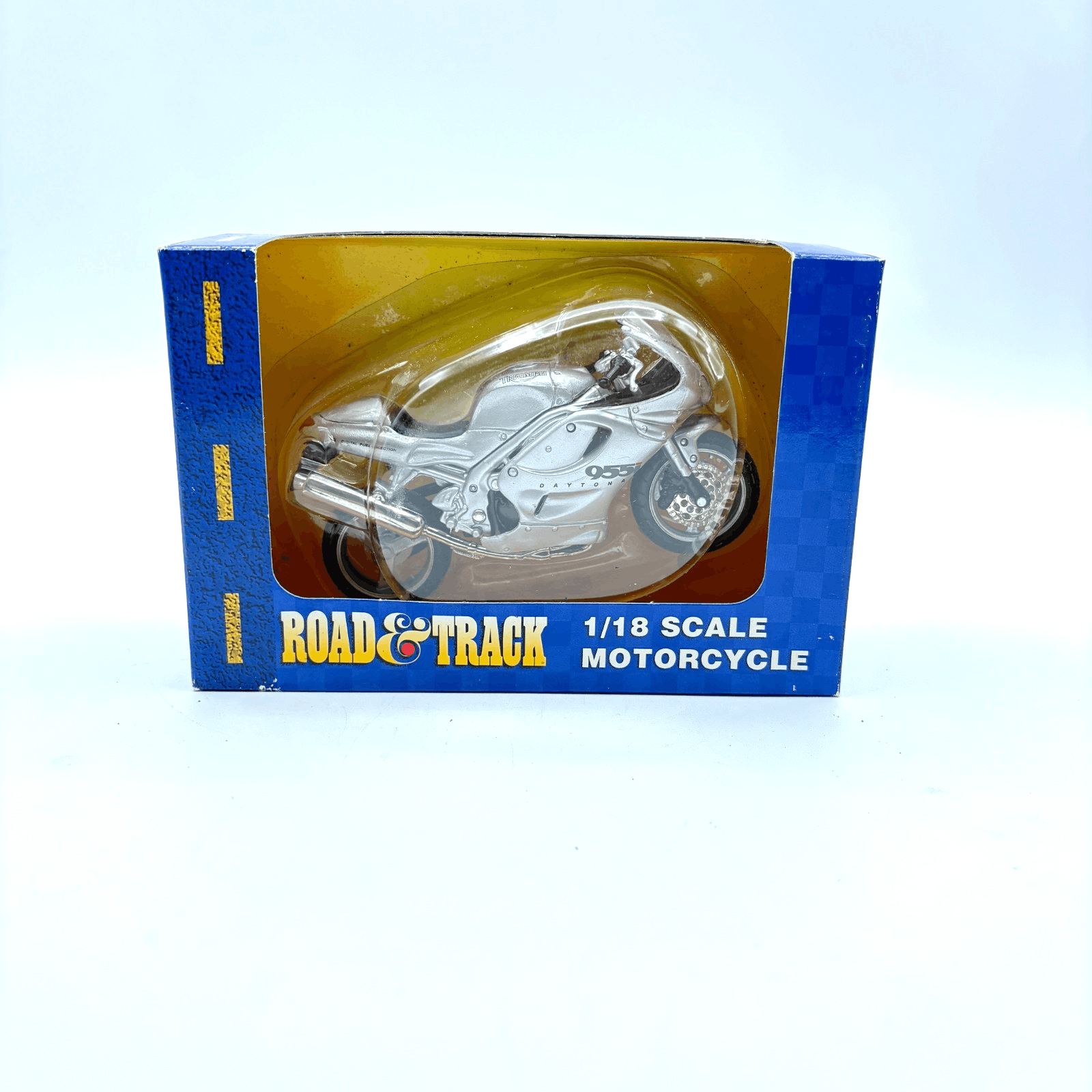 NIB Maisto Road & Track 1:18 Scale Triumph 955i Daytona Diecast