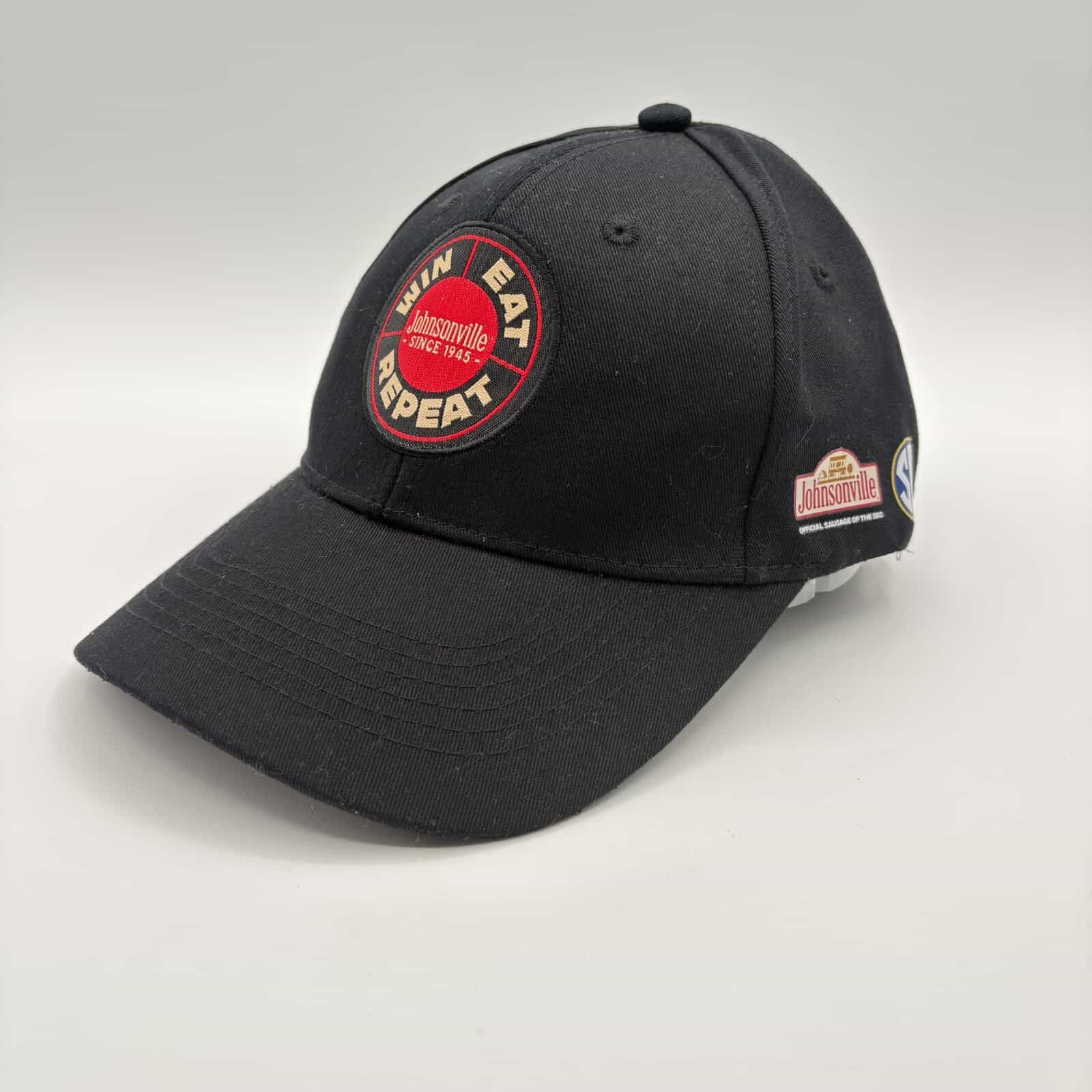 NWOT Johnsonville Sausage Win Eat Repeat  SEC Official Sausage Cap