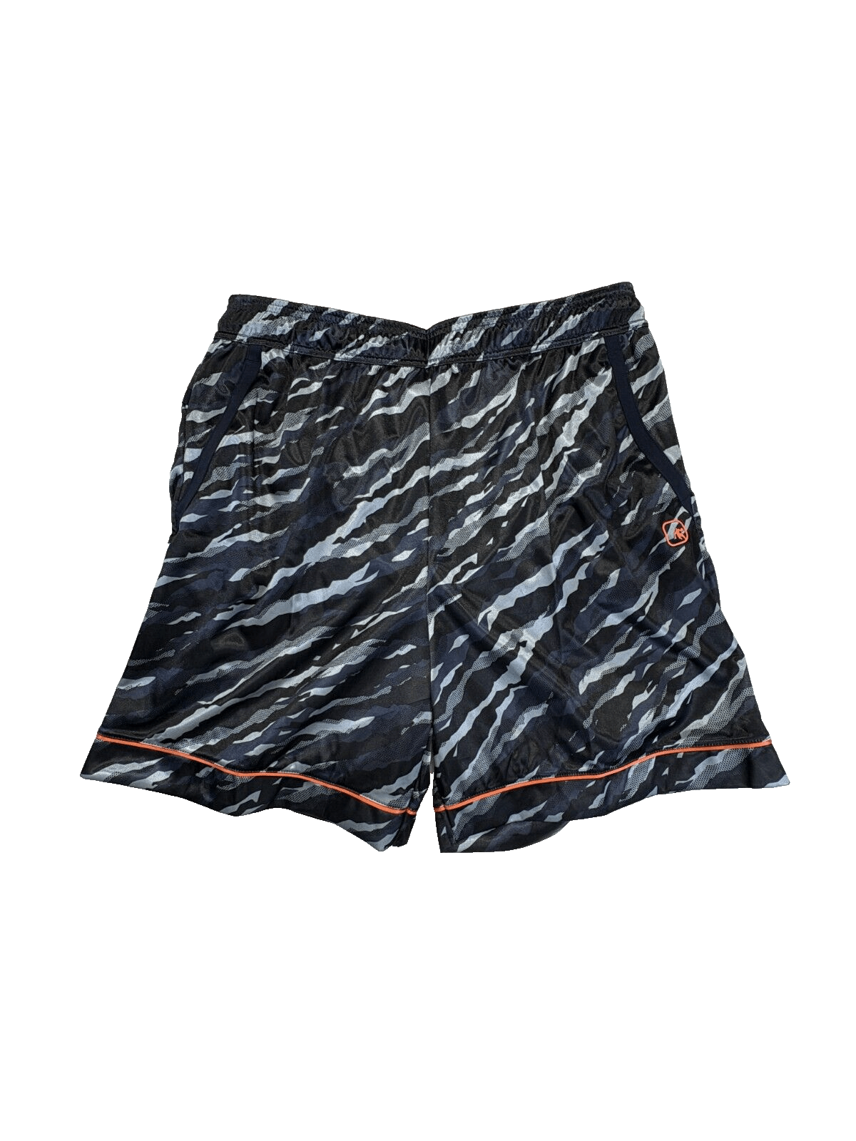 NWT AND1 Mens Navy Blue  Athletic Shorts Size XL