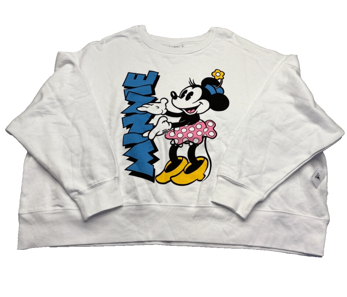 NWT Disney Mickey & Co Minnie Mouse Sweatshirt Womens 1X