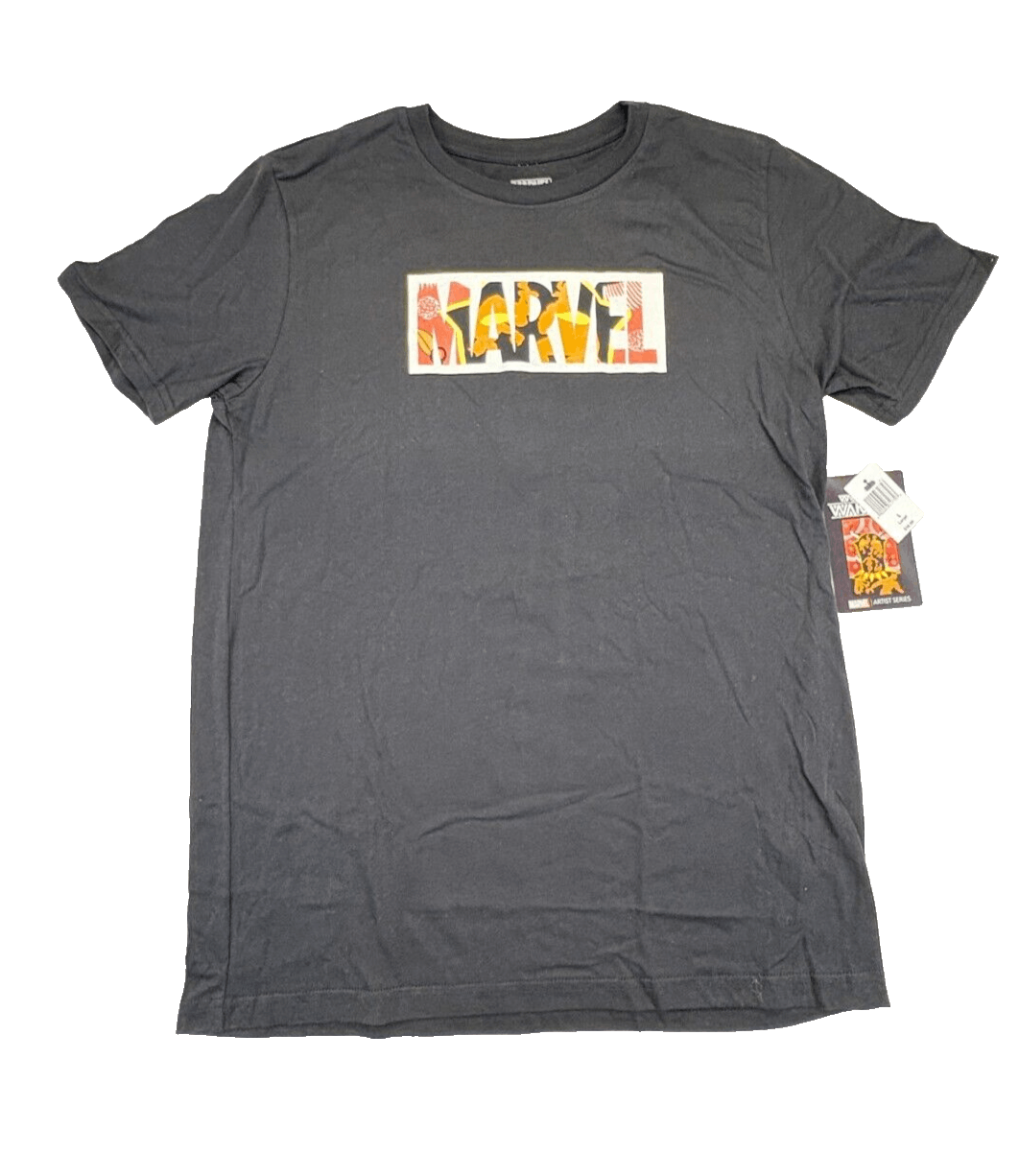 NWT Mens Marvel BLACK PANTHER Artist Series TShirt Disney World Of Wakanda Large