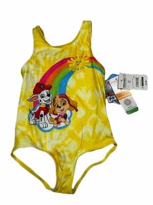 NWT Nickelodeon Paw Patrol Toddler Girls 1pc Swim Suit  Size 2T