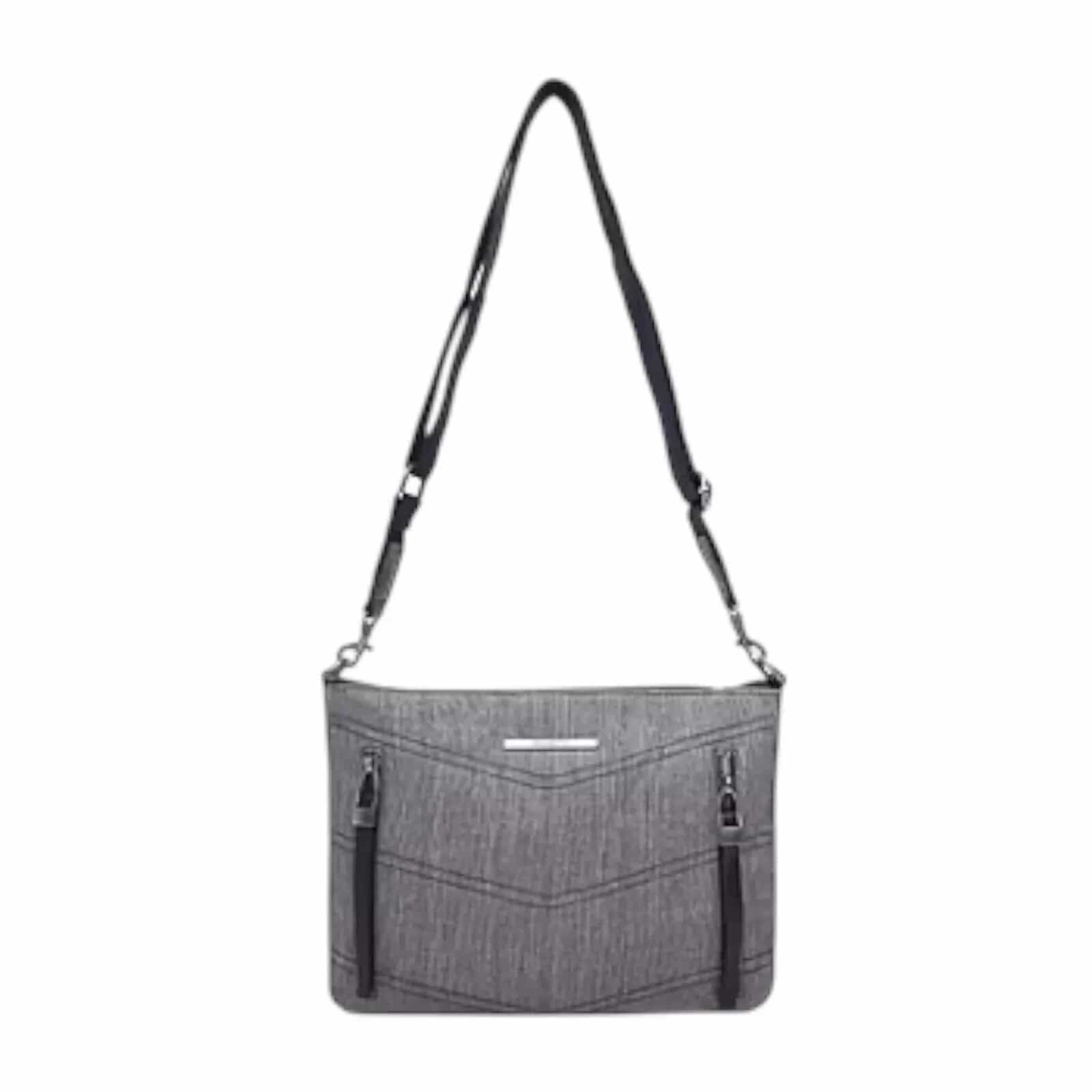 NWT Rosetti Lauren Crossbody Bag Gray 11ROD1GRS-HGB Husky Grey