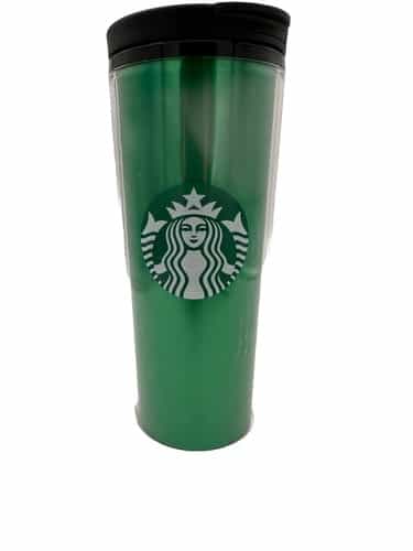 Starbucks 2020 Holiday Green Logo Acrylic Mug/Tumbler 16 oz Spill Proof Flip Lid