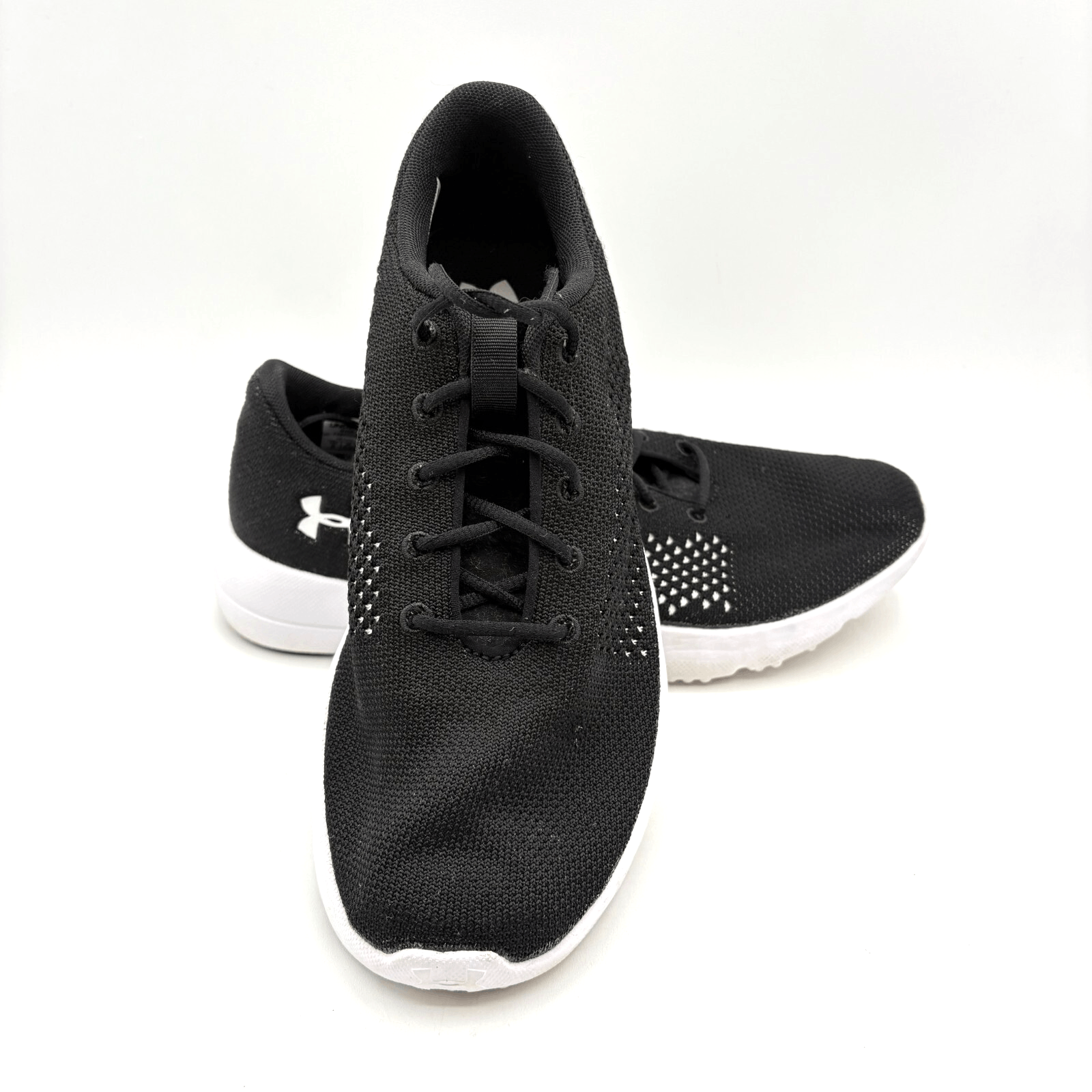Under Armour Women's Black & White Lightweight Sneakers Size 8