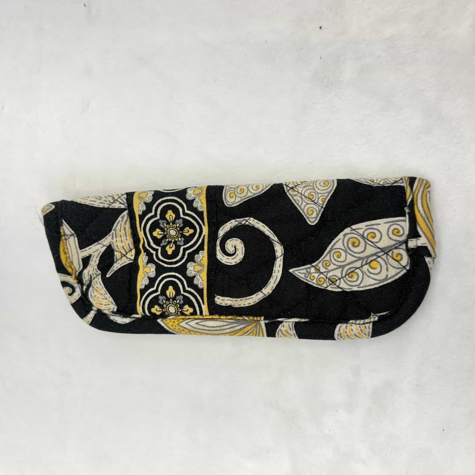 Vera Bradley Yellow Bird (retired) Reading Glasses Case