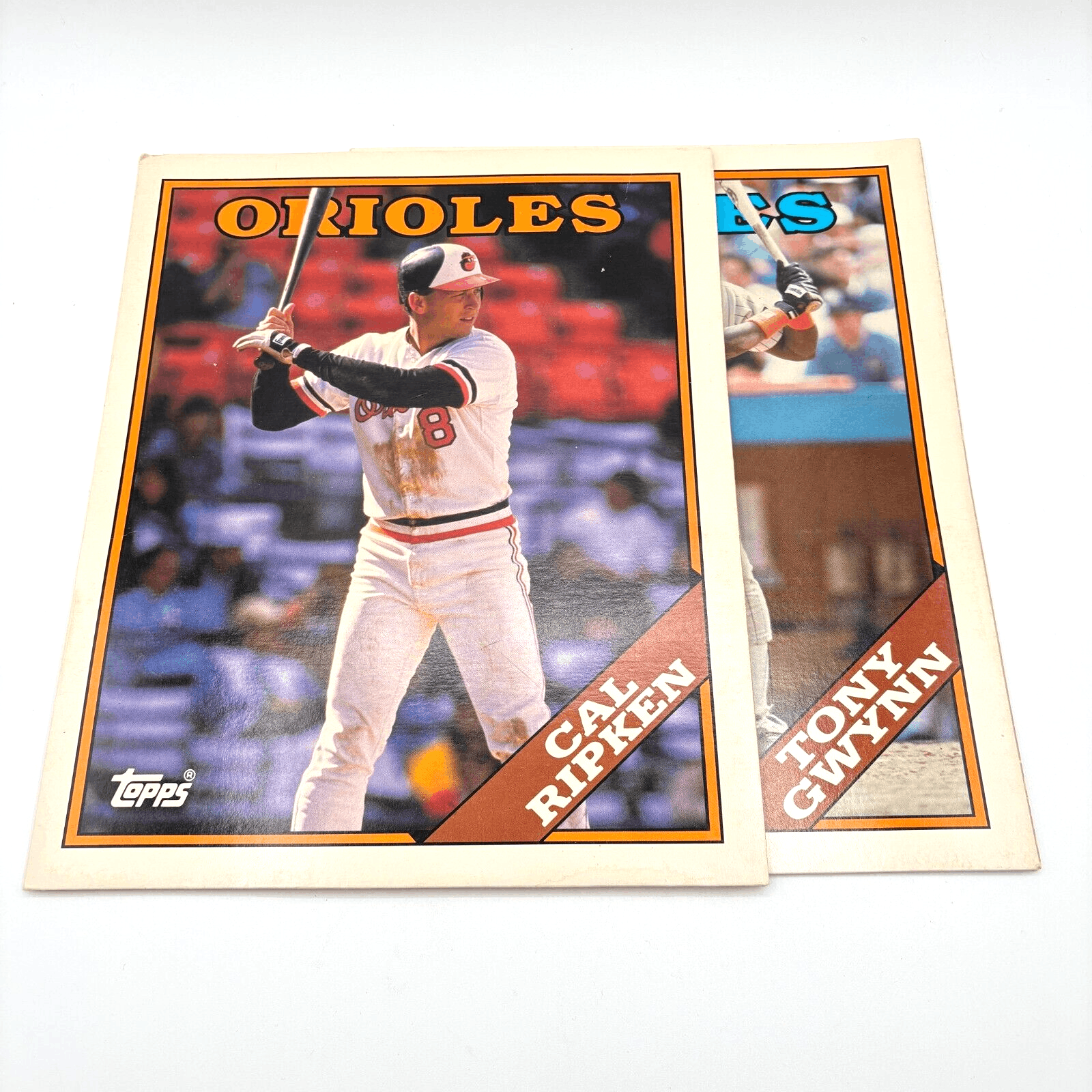 Vintage 2 Pack Topps Sports Shot Folders Cal Ripken & Tony Gwynn