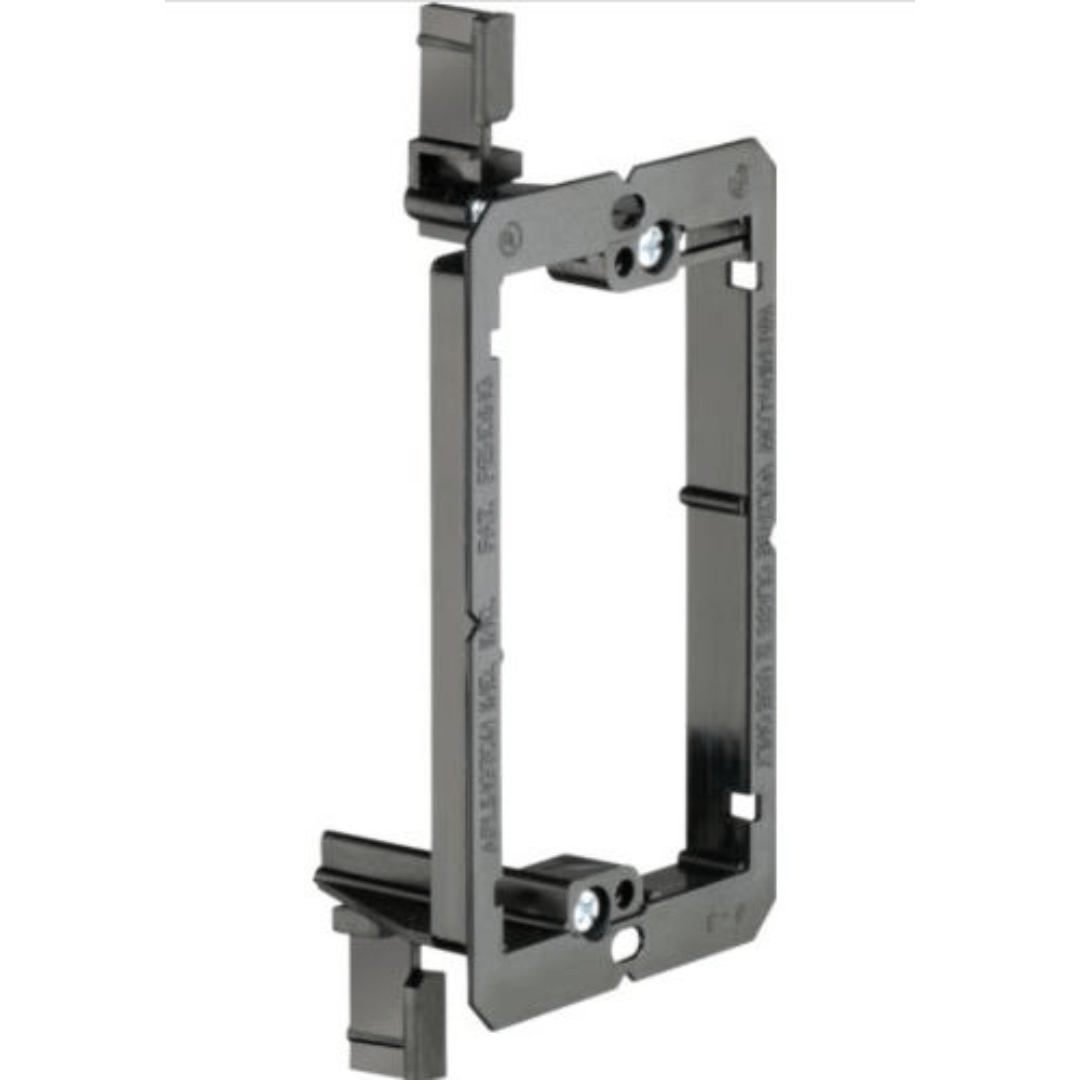 Arlington Lv1-10 Low Voltage Mounting Bracket 1-gang Black 10-pack