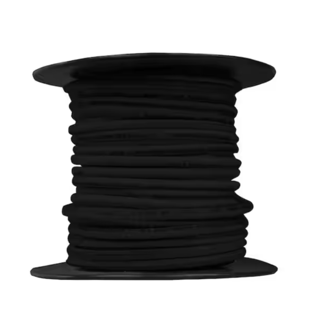 112-1401BR 50 ft. 14 Gauge Black Solid Copper THHN Wire