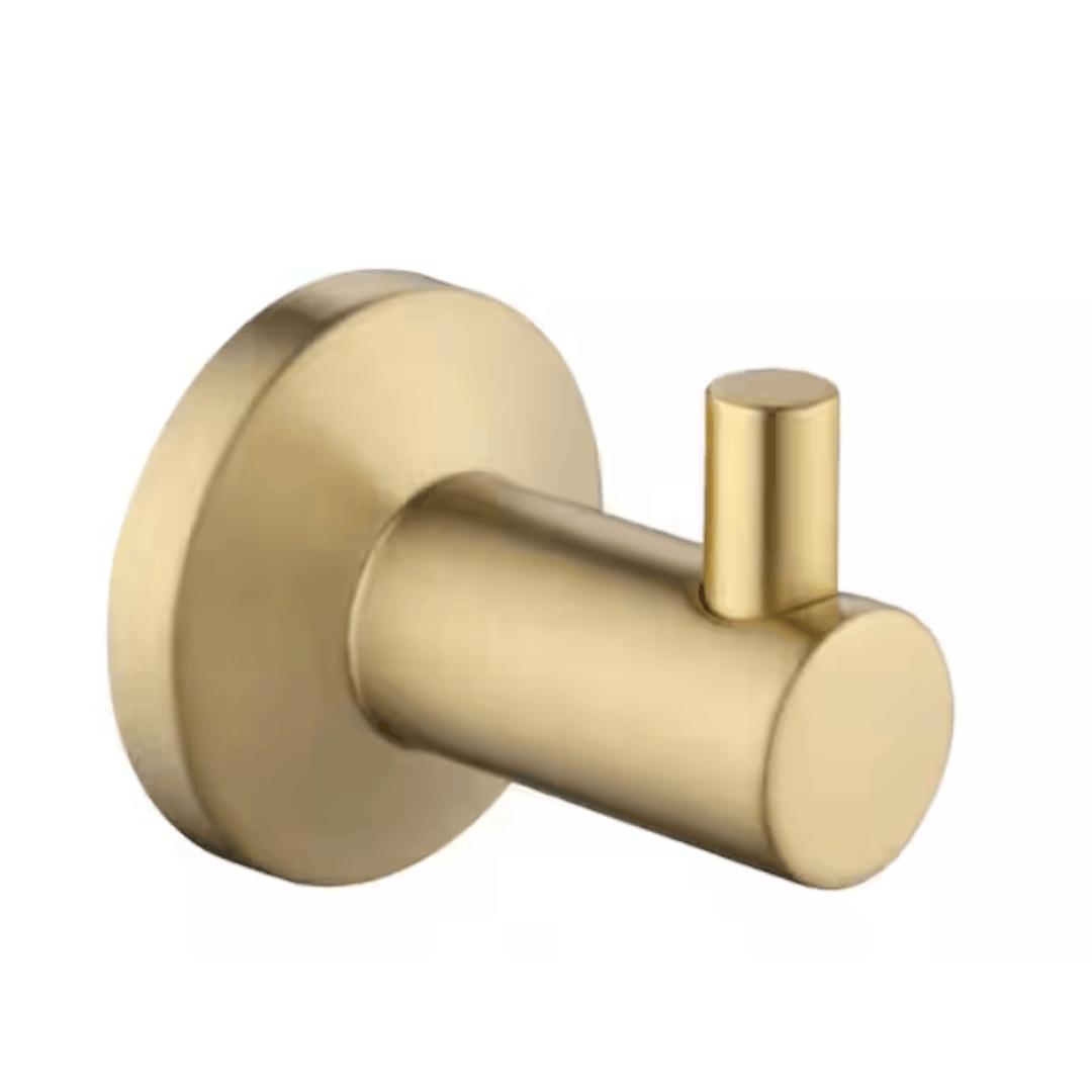 Glacier Bay 20202-034409 Dorind Knob Robe/Towel Hook in Brushed Gold